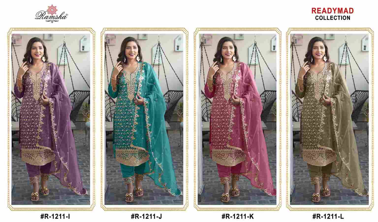 Ramsha 1211 Colours Vol-3 By Ramsha 1211-I To 1211-L Series Beautiful Pakistani Suits Colorful Stylish Fancy Casual Wear & Ethnic Wear Simmer Dresses At Wholesale Price