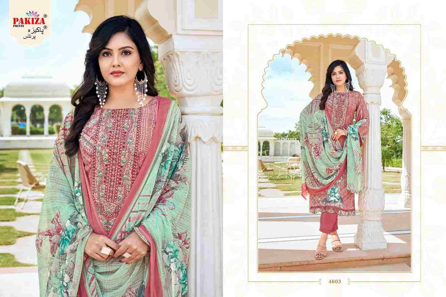 Arwah Vol-46 By Pakiza Prints 4601 To 4610 Series Beautiful Festive Suits Stylish Fancy Colorful Party Wear & Occasional Wear Royal Crepe Dresses At Wholesale Price