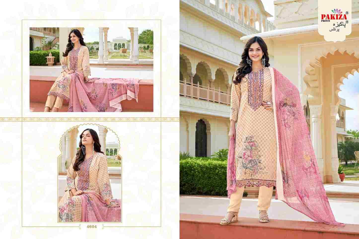 Arwah Vol-46 By Pakiza Prints 4601 To 4610 Series Beautiful Festive Suits Stylish Fancy Colorful Party Wear & Occasional Wear Royal Crepe Dresses At Wholesale Price