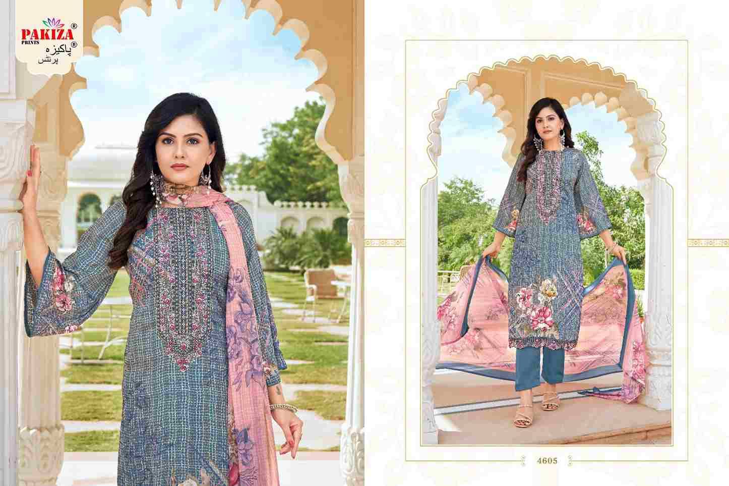 Arwah Vol-46 By Pakiza Prints 4601 To 4610 Series Beautiful Festive Suits Stylish Fancy Colorful Party Wear & Occasional Wear Royal Crepe Dresses At Wholesale Price