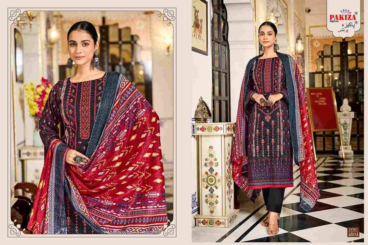 Bin Saeed Vol-48 By Pakiza Prints 4801 To 4810 Series Beautiful Festive Suits Stylish Fancy Colorful Party Wear & Occasional Wear Lawn Cotton Dresses At Wholesale Price