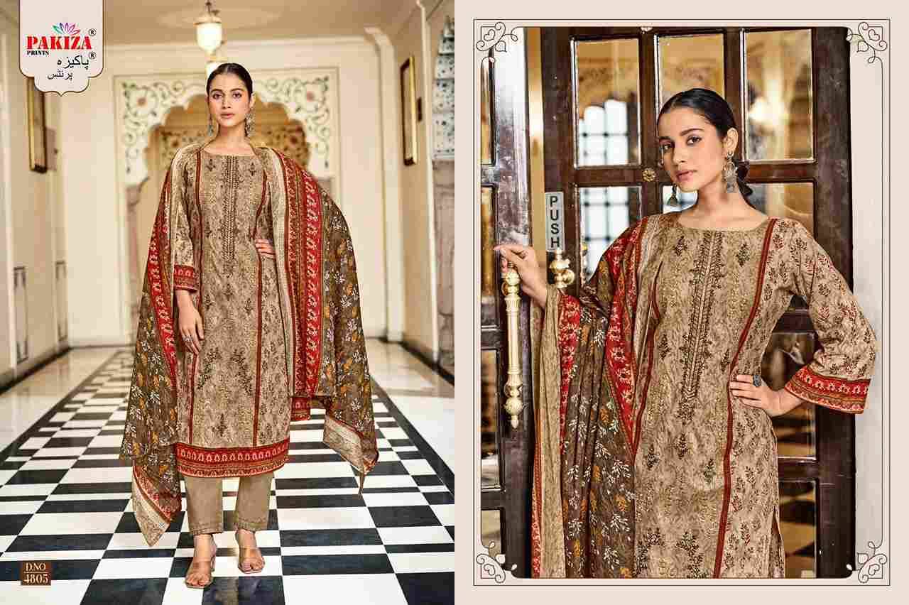 Bin Saeed Vol-48 By Pakiza Prints 4801 To 4810 Series Beautiful Festive Suits Stylish Fancy Colorful Party Wear & Occasional Wear Lawn Cotton Dresses At Wholesale Price