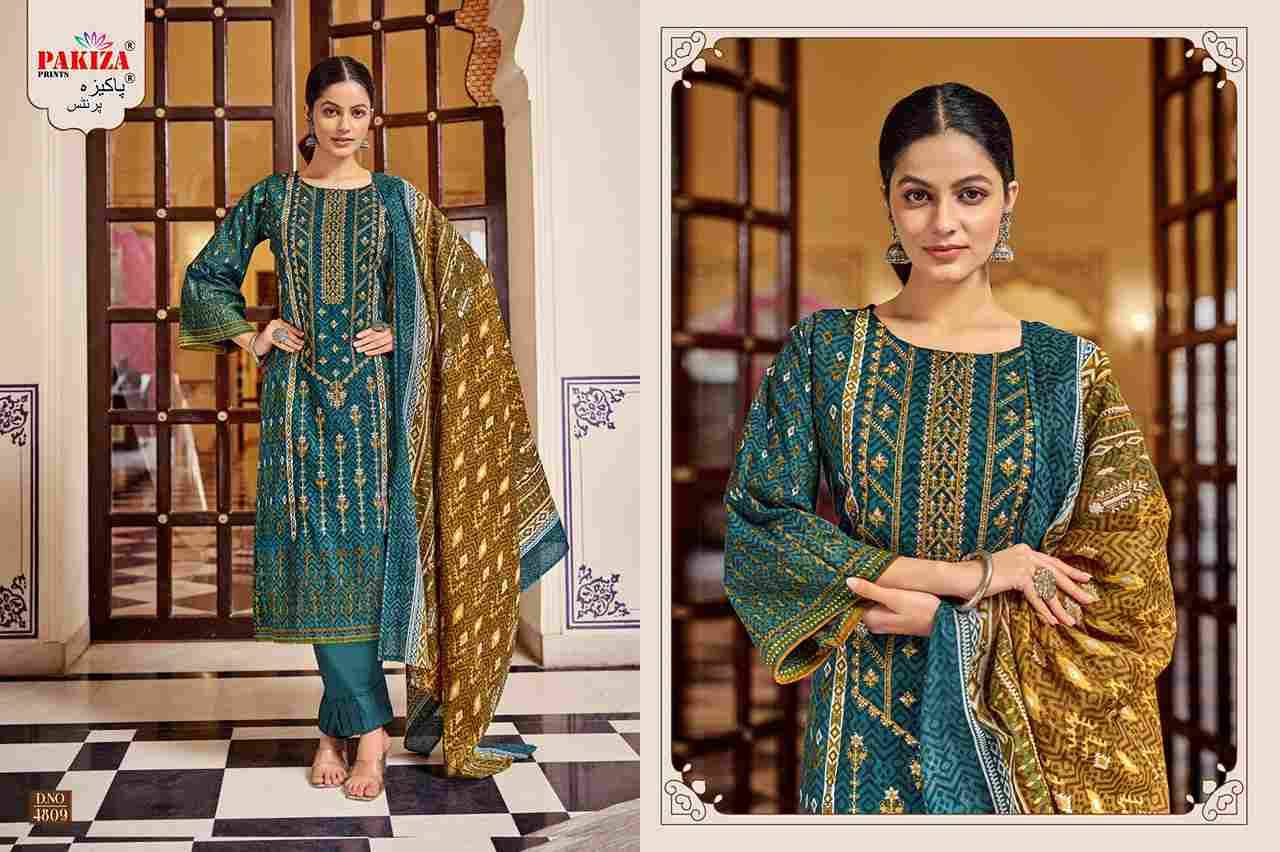 Bin Saeed Vol-48 By Pakiza Prints 4801 To 4810 Series Beautiful Festive Suits Stylish Fancy Colorful Party Wear & Occasional Wear Lawn Cotton Dresses At Wholesale Price