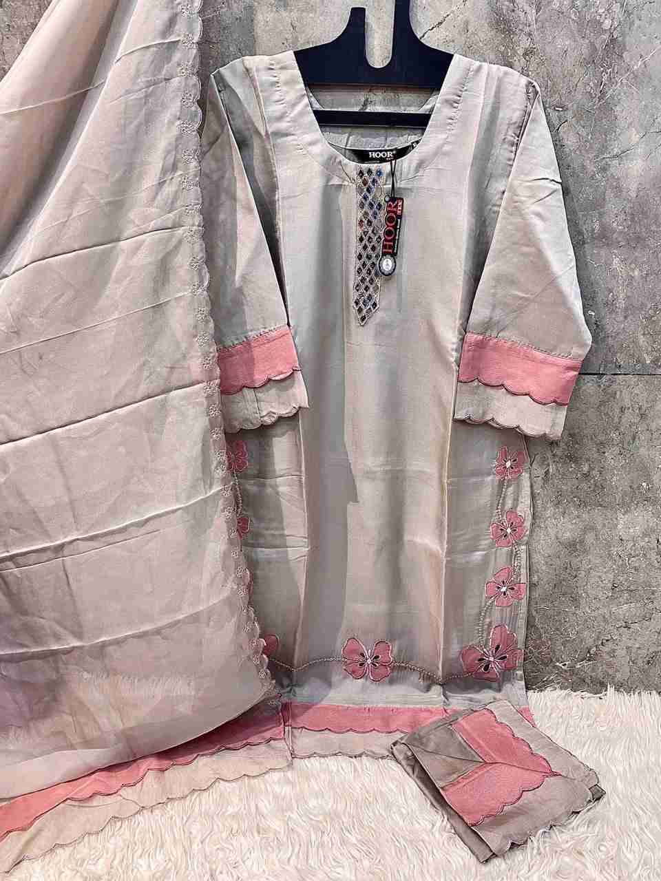 Hoor Tex Hit Design HF-84 Colours By Hoor Tex HF-84-A To HF-84-D Series Designer Festive Pakistani Suits Collection Beautiful Stylish Fancy Colorful Party Wear & Occasional Wear Heavy Organza With Embroidered Dresses At Wholesale Price