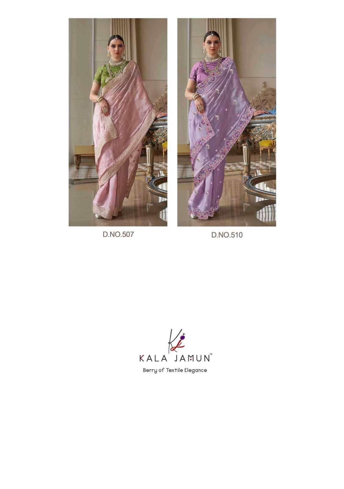 Sai Mere By Kala Jamun Indian Traditional Wear Collection Beautiful Stylish Fancy Colorful Party Wear & Occasional Wear Tissue Sarees At Wholesale Price