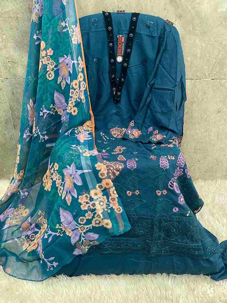 Hoor Tex Hit Design H-280 Colours By Hoor Tex H-280-A To H-280-D Series Designer Festive Pakistani Suits Collection Beautiful Stylish Fancy Colorful Party Wear & Occasional Wear Rayon Embroidered Dresses At Wholesale Price