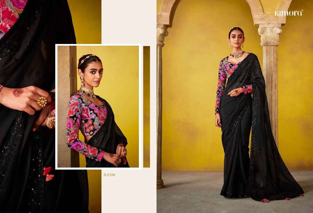 Divani By Kimora Fashion 2151 To 2161 Series Indian Traditional Wear Collection Beautiful Stylish Fancy Colorful Party Wear & Occasional Wear Tussar Silk Sarees At Wholesale Price