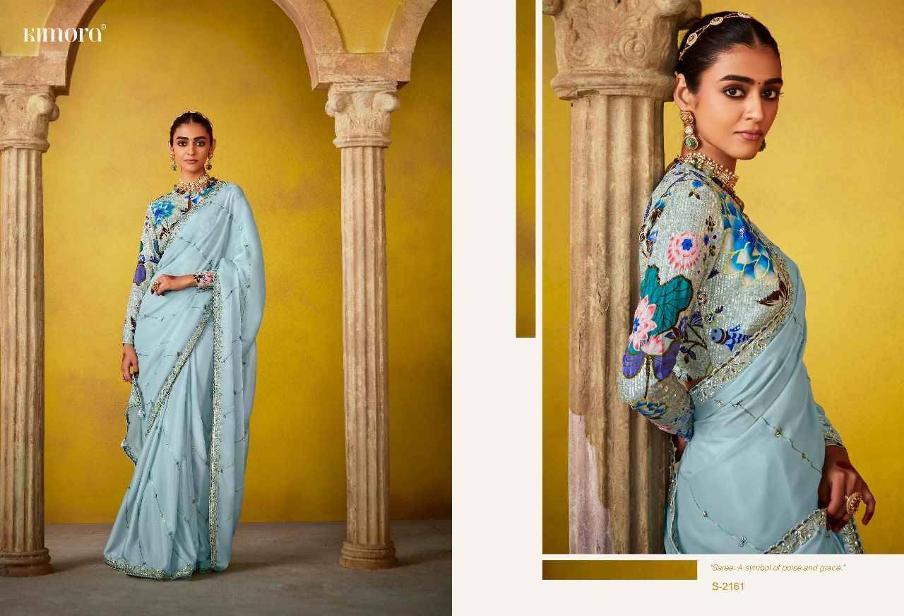 Divani By Kimora Fashion 2151 To 2161 Series Indian Traditional Wear Collection Beautiful Stylish Fancy Colorful Party Wear & Occasional Wear Tussar Silk Sarees At Wholesale Price