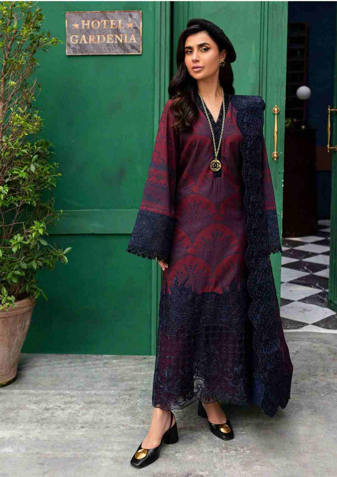 Asim Jofa Vol-2 By Zellbury 2001 To 2006 Series Beautiful Stylish Festive Suits Fancy Colorful Casual Wear & Ethnic Wear & Ready To Wear Heavy Cotton Print Dresses At Wholesale Price