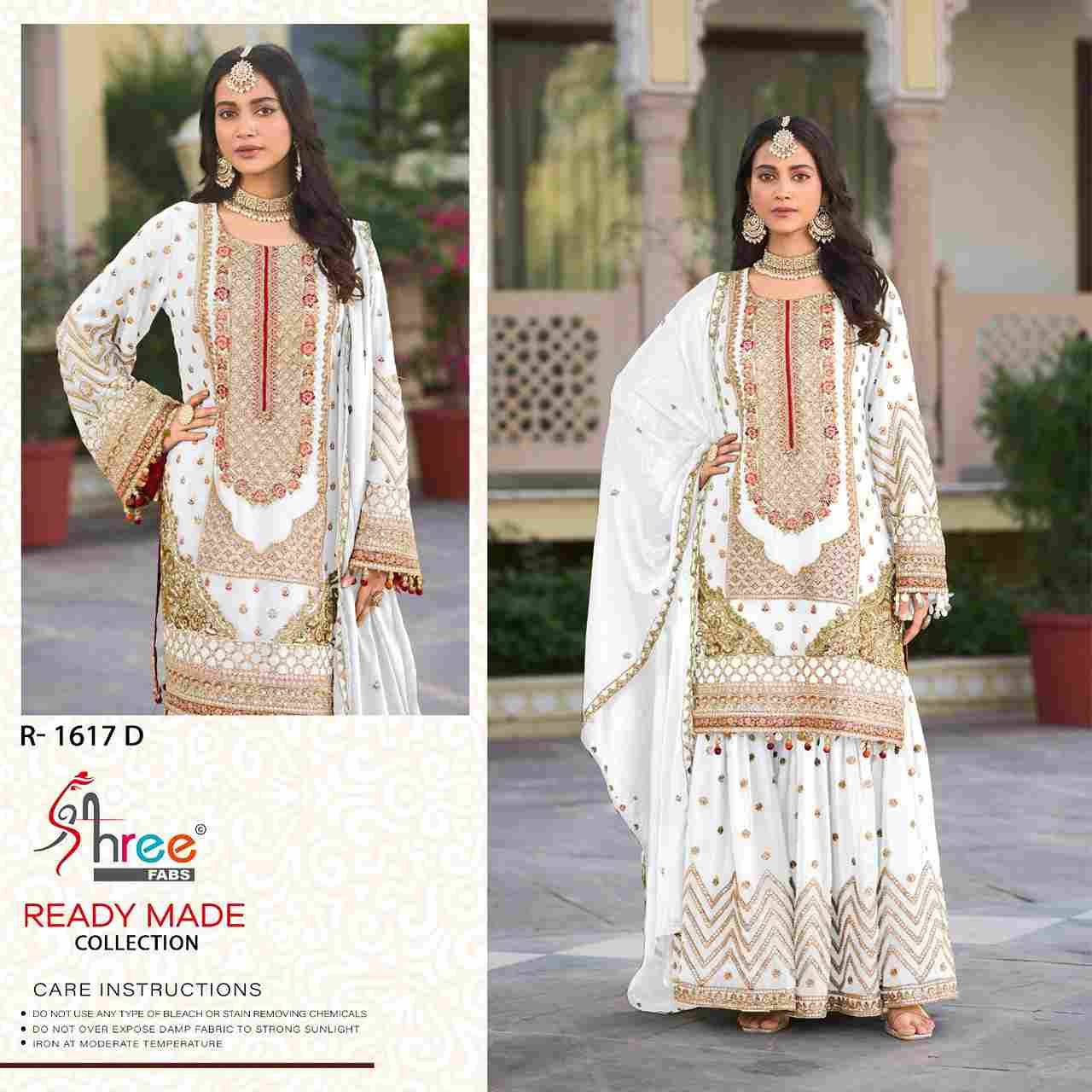 Shree Fabs Hit Design R-1617 Colours By Shree Fabs R-1617-A To R-1617-D Series Designer Pakistani Suits Collection Beautiful Stylish Fancy Colorful Party Wear & Occasional Wear Chinnon Dresses At Wholesale Price