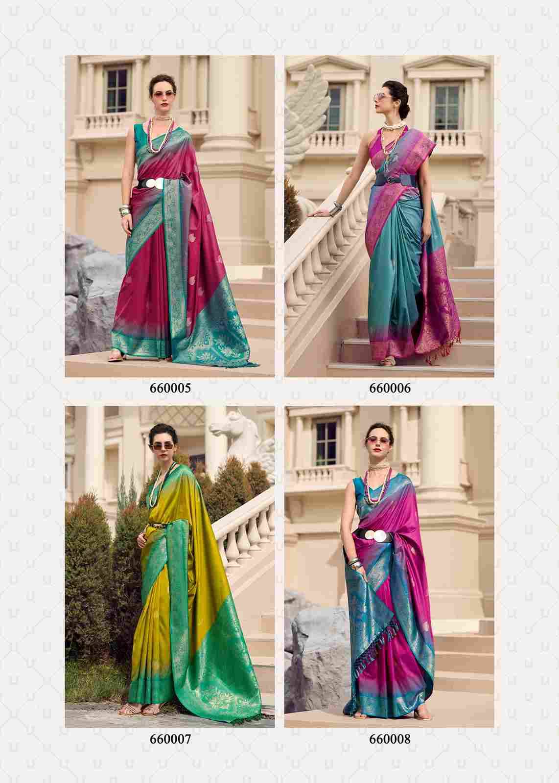 White Mango By Rajpath 660001 To 660008 Series Indian Traditional Wear Collection Beautiful Stylish Fancy Colorful Party Wear & Occasional Wear Pure Silk Sarees At Wholesale Price