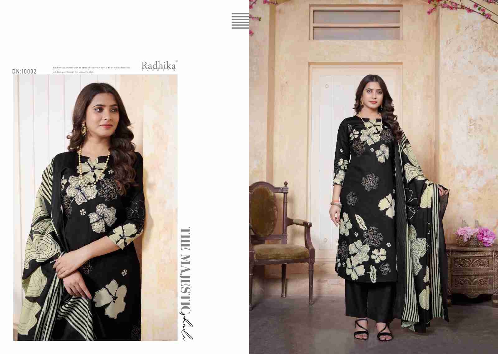 Gulbhag Vol-4 By Azara 10001 To 10004 Series Beautiful Festive Suits Stylish Fancy Colorful Casual Wear & Ethnic Wear Pure Jam Cotton Dresses At Wholesale Price