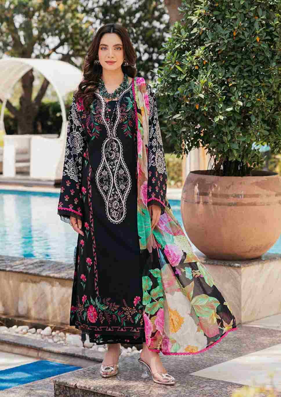 Hezal By Hala 3001 To 3006 Series Beautiful Festive Suits Stylish Fancy Colorful Casual Wear & Ethnic Wear Pure Cotton Digital Print Dresses At Wholesale Price