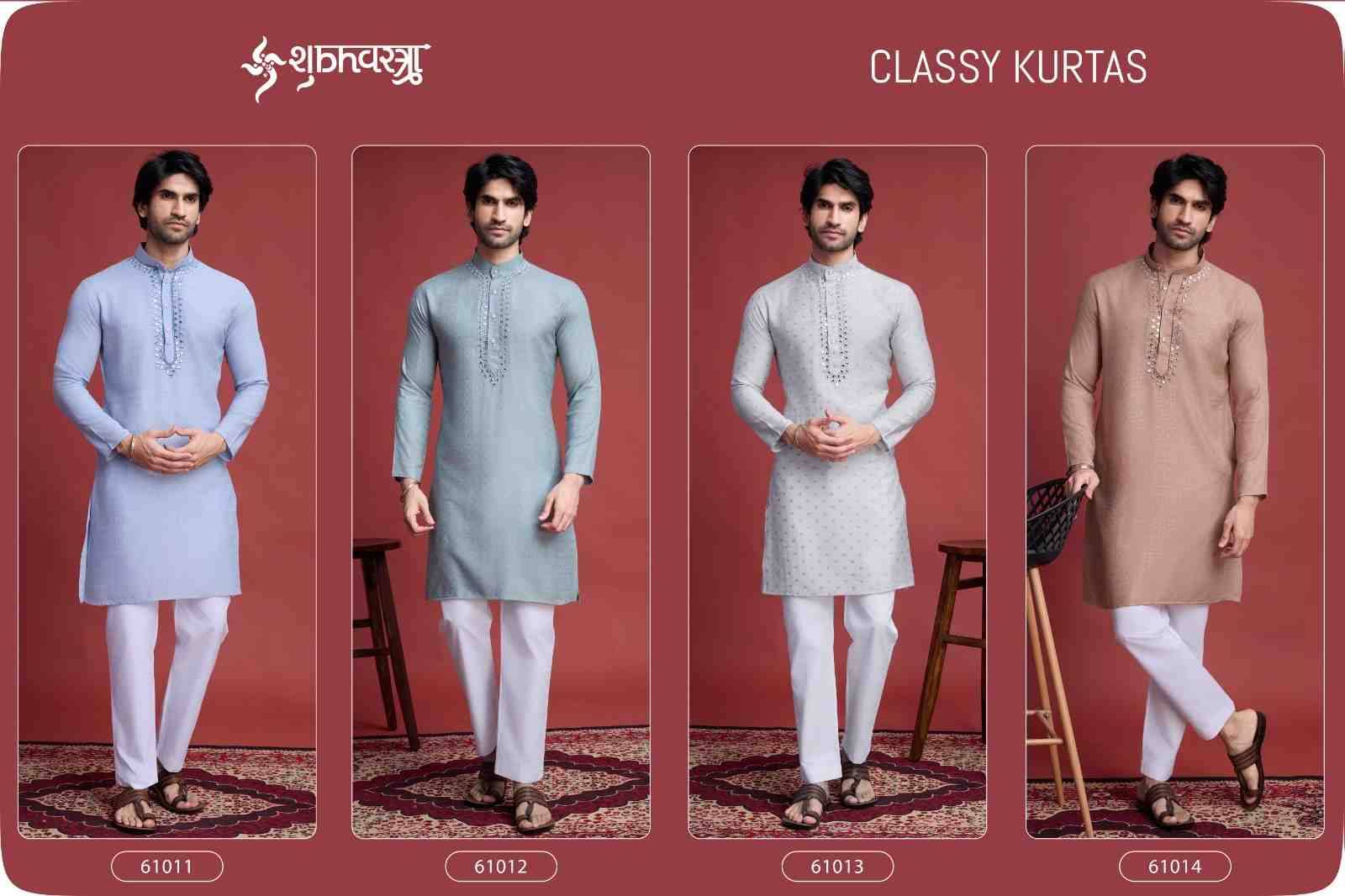 Classy Kurtas By Shubhvastra 61011 To 61014 Series Beautiful Colorful Stylish Fancy Casual Wear & Ethnic Wear & Ready To Wear Fancy Kurtas At Wholesale Price