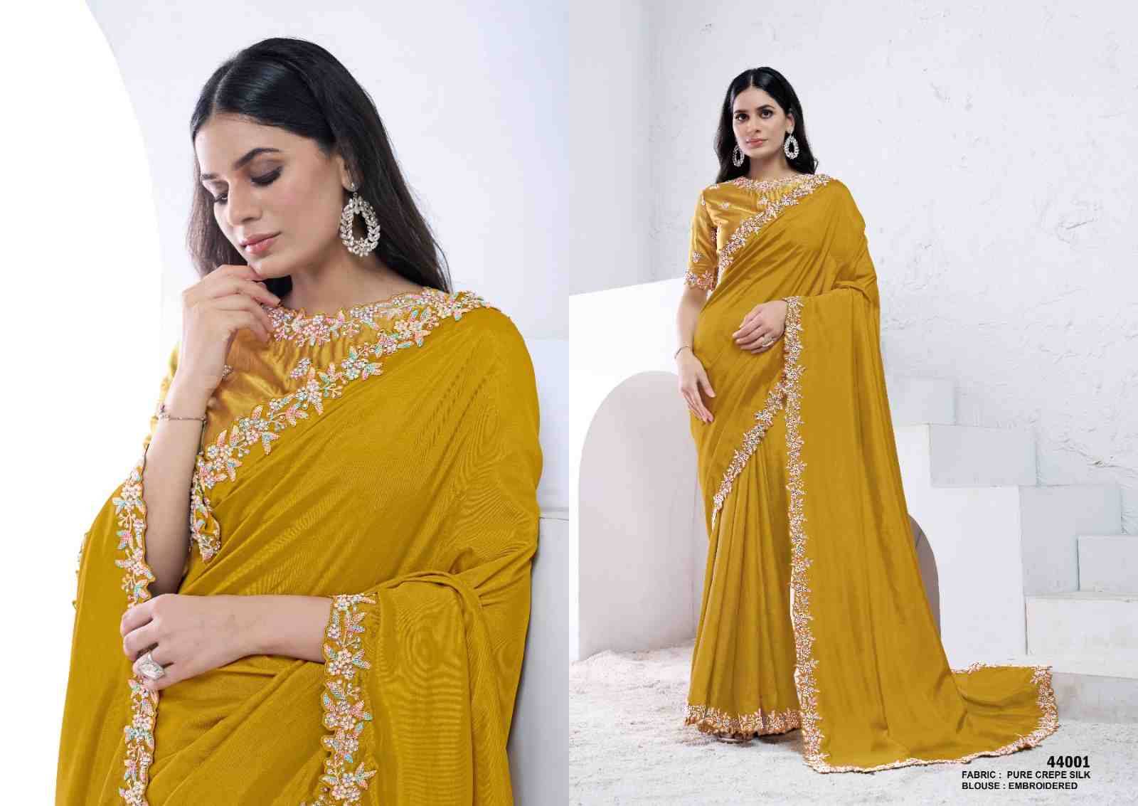 Swaraa By Mahotsav 44001 To 44018 Series Indian Traditional Wear Collection Beautiful Stylish Fancy Colorful Party Wear & Occasional Wear Silk Sarees At Wholesale Price