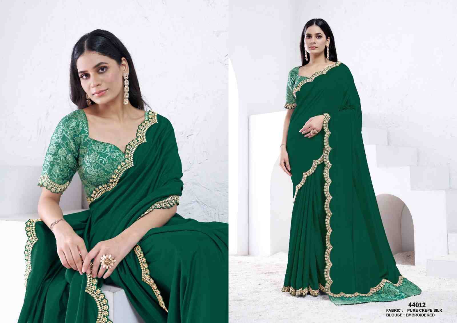 Swaraa By Mahotsav 44001 To 44018 Series Indian Traditional Wear Collection Beautiful Stylish Fancy Colorful Party Wear & Occasional Wear Silk Sarees At Wholesale Price