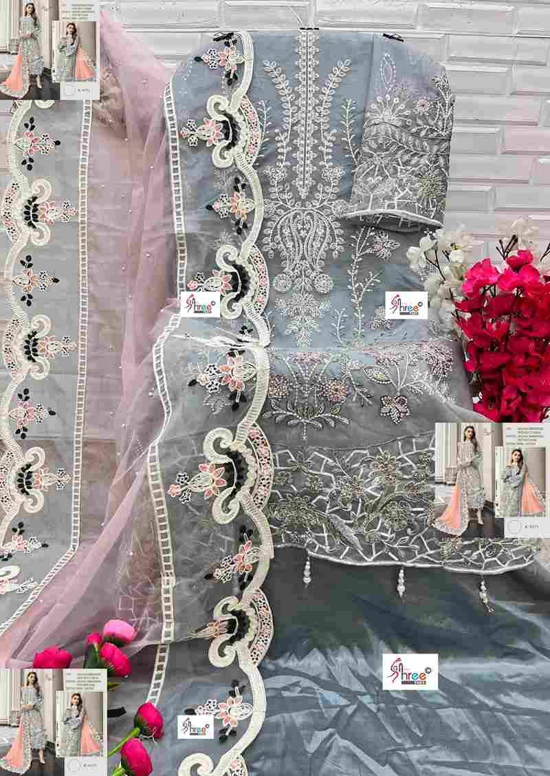 Shree Fabs Hit Design K-5171 Colours By Shree Fabs K-5171-A To K-5171-D Series Designer Pakistani Suits Beautiful Fancy Stylish Colorful Party Wear & Occasional Wear Organza Embroidery Dresses At Wholesale Price