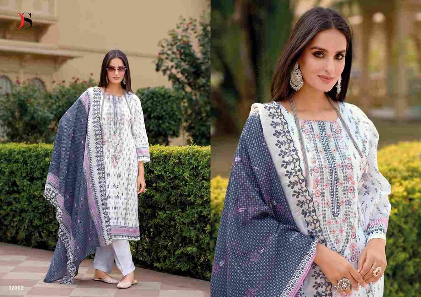 Bin Saeed Vol-12 By Deepsy Suits 12001 To 12006 Series Designer Pakistani Suits Beautiful Stylish Fancy Colorful Party Wear & Occasional Wear Pure Cotton Dresses At Wholesale Price