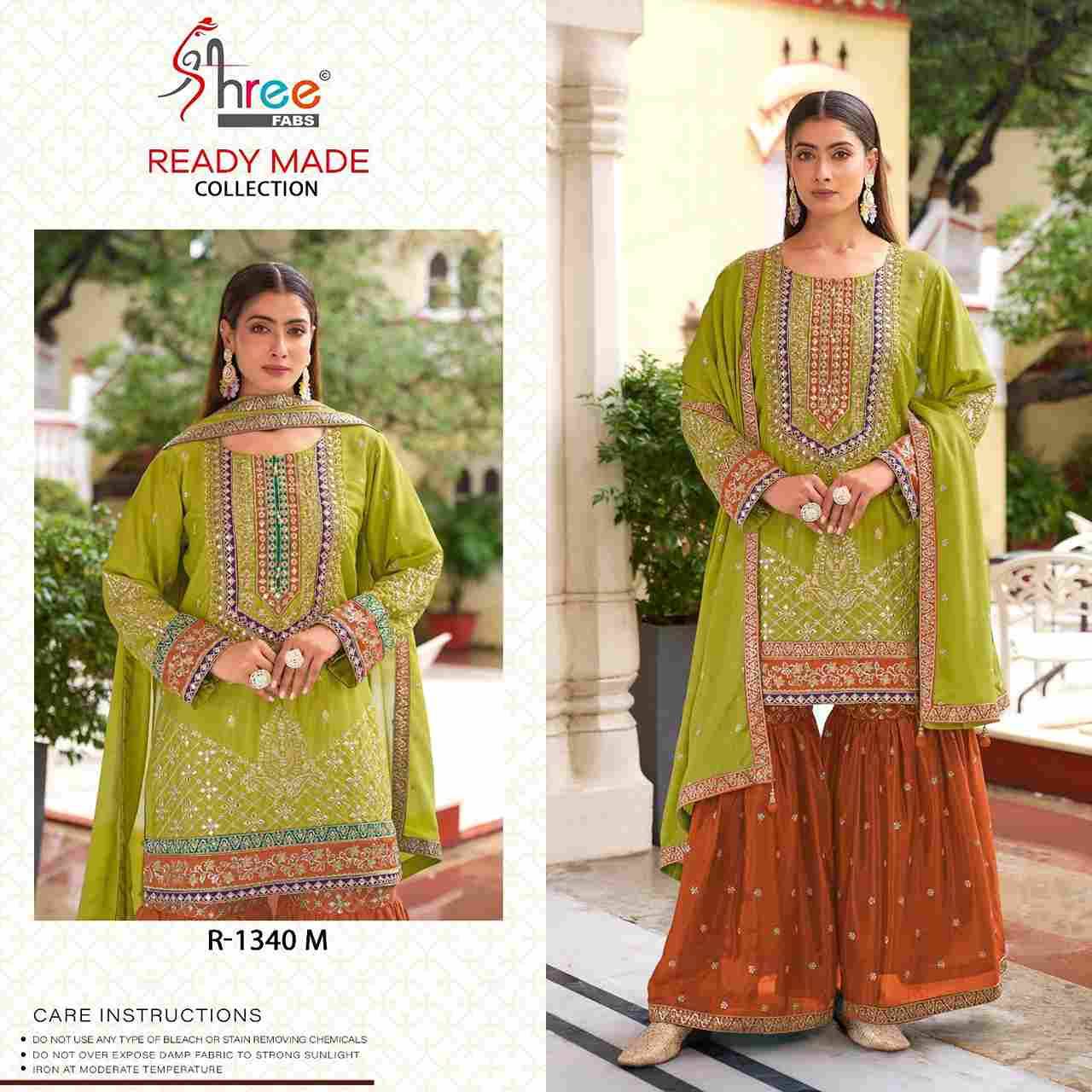 Shree Fabs Hit Design R-1340 Colours Vol-4 By Shree Fabs R-1340-K To R-1340-N Series Beautiful Pakistani Suits Stylish Fancy Colorful Party Wear & Occasional Wear Viscose Chinnon Embroidered Dresses At Wholesale Price