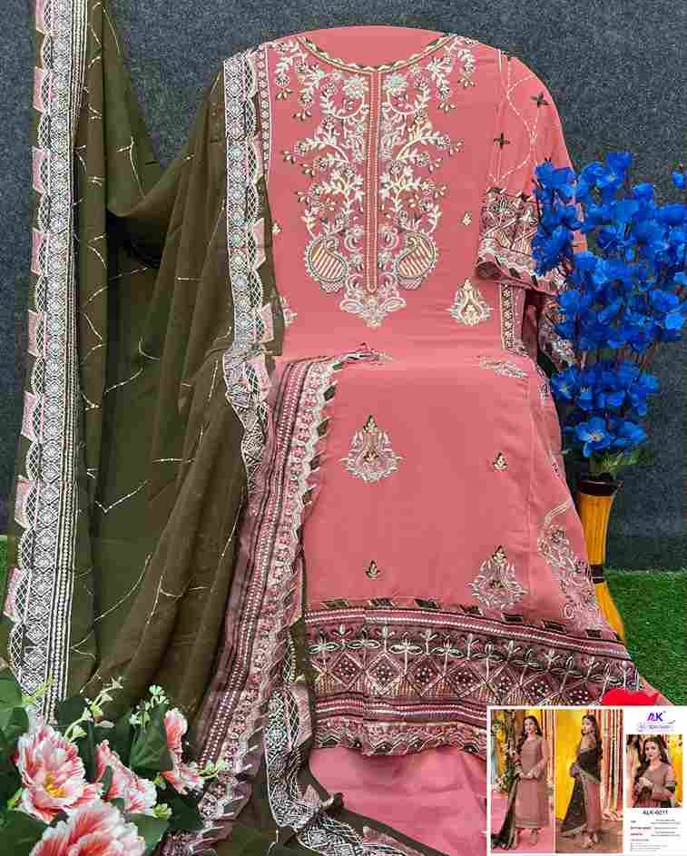 Zahra Rubab Vol-3 By Al Khushbu 6009 To 6011 Series Beautiful Pakistani Suits Colorful Stylish Fancy Casual Wear & Ethnic Wear Faux Georgette Dresses At Wholesale Price