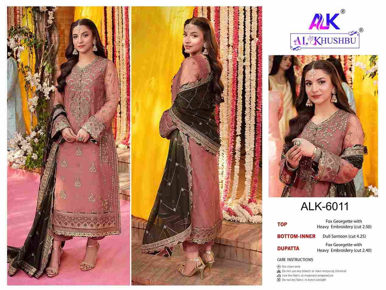 Zahra Rubab Vol-3 By Al Khushbu 6009 To 6011 Series Beautiful Pakistani Suits Colorful Stylish Fancy Casual Wear & Ethnic Wear Faux Georgette Dresses At Wholesale Price