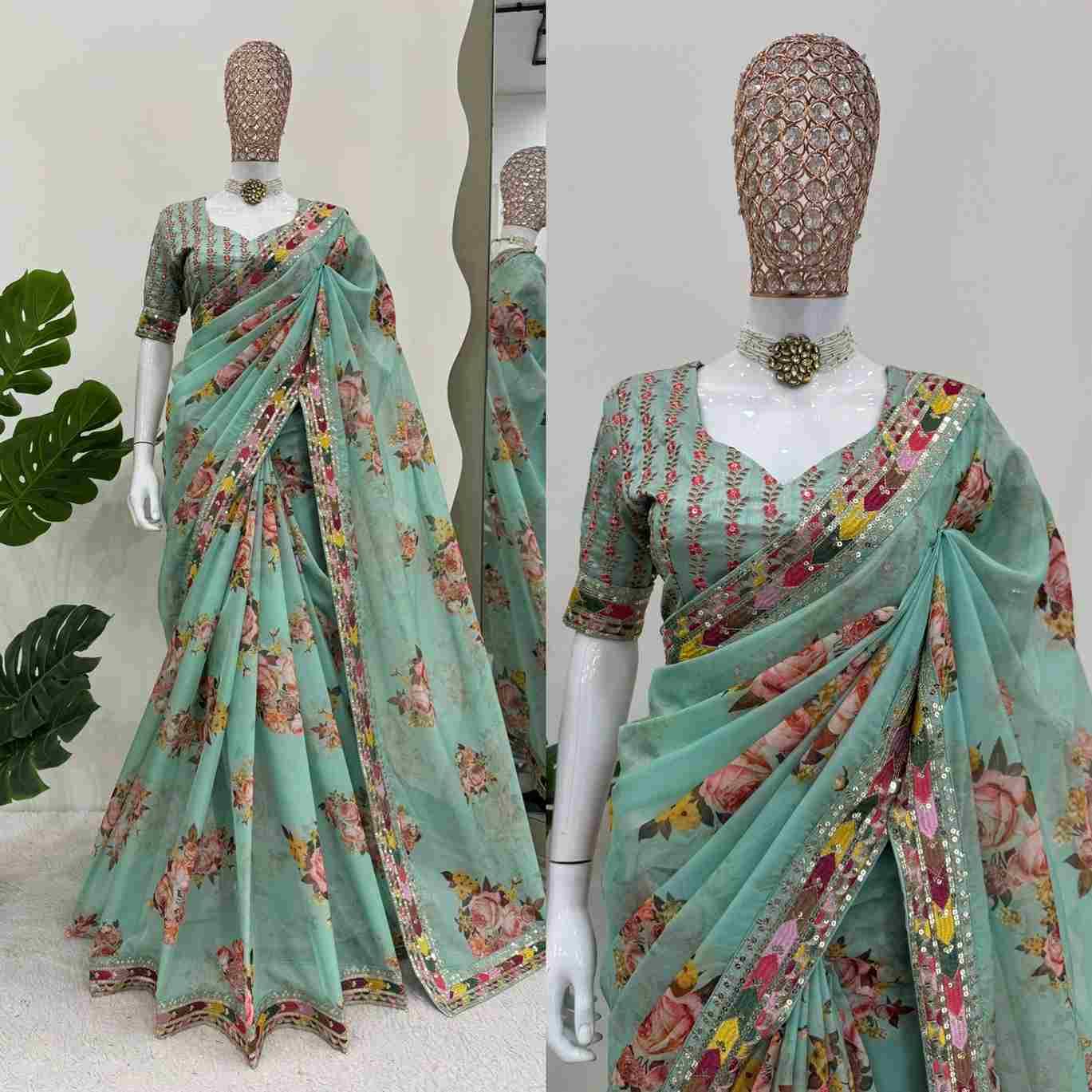 K-532 By Fashid Wholesale Indian Traditional Wear Collection Beautiful Stylish Fancy Colorful Party Wear & Occasional Wear Tibby Silk Sarees At Wholesale Price