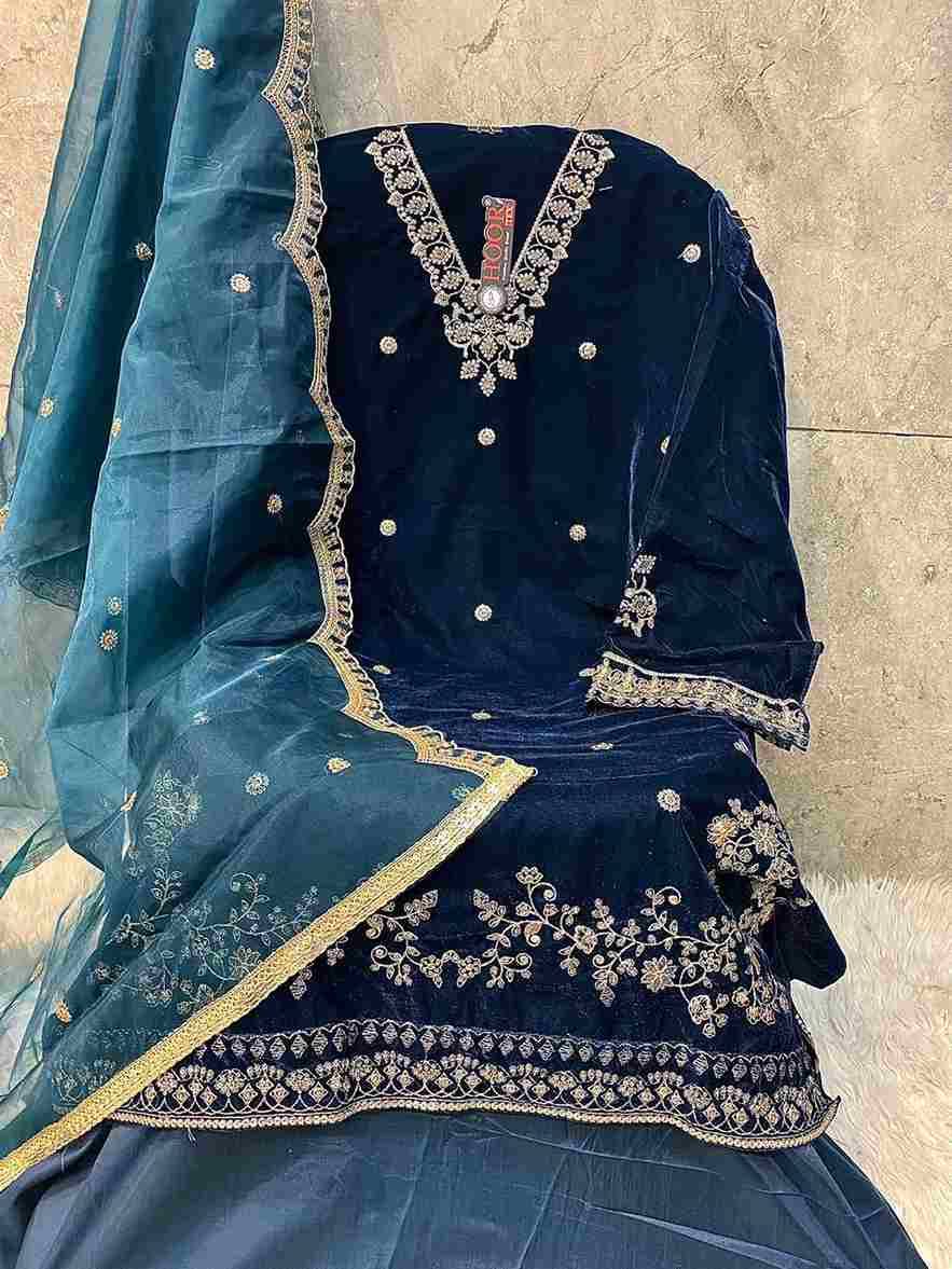 Hoor Tex Hit Design H-350 Colours By Hoor Tex H-350-A To H-350-D Series Designer Festive Pakistani Suits Collection Beautiful Stylish Fancy Colorful Party Wear & Occasional Wear Heavy Velvet With Embroidered Dresses At Wholesale Price