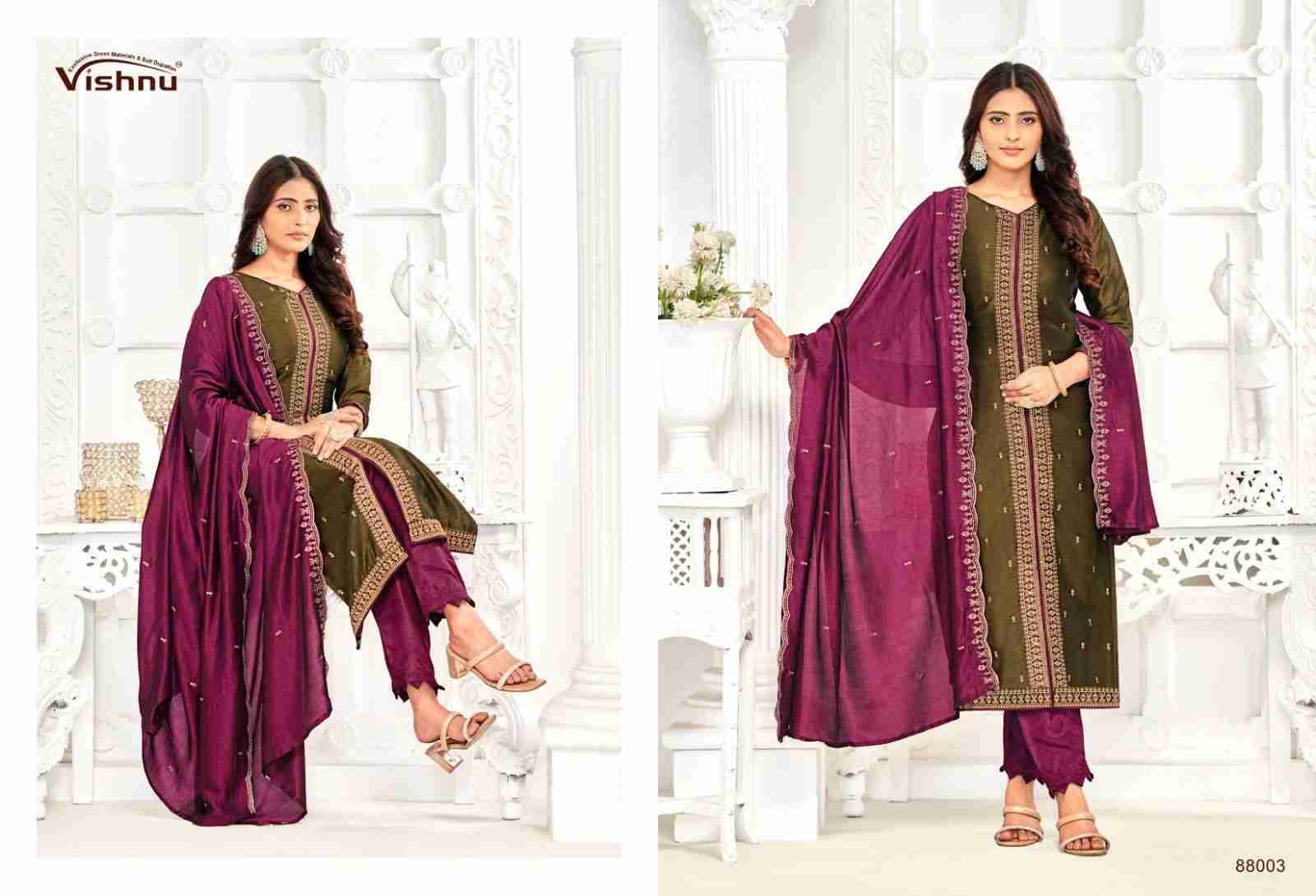 Inaayat By Vishnu 88001 To 88012 Series Beautiful Stylish Festive Suits Fancy Colorful Casual Wear & Ethnic Wear & Ready To Wear Vichitra Silk Print Dresses At Wholesale Price