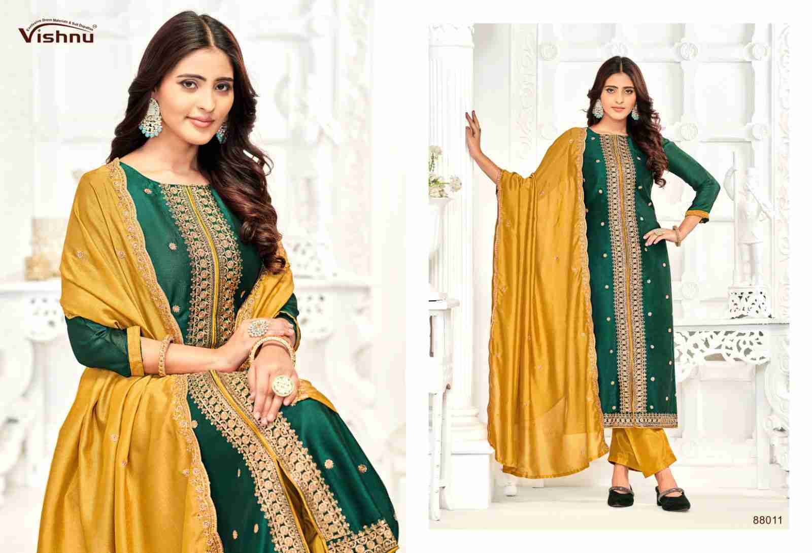 Inaayat By Vishnu 88001 To 88012 Series Beautiful Stylish Festive Suits Fancy Colorful Casual Wear & Ethnic Wear & Ready To Wear Vichitra Silk Print Dresses At Wholesale Price