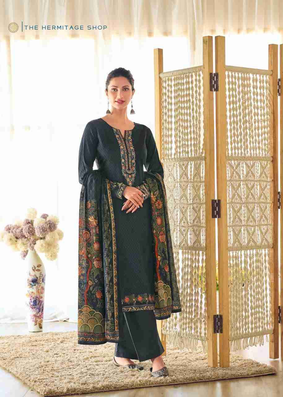Mughal By The Hermitage Shop 4001 To 4004 Series Wholesale Designer Festive Suits Collection Beautiful Stylish Fancy Colorful Party Wear & Occasional Wear Pure Jam Satin Print Dresses At Wholesale Price