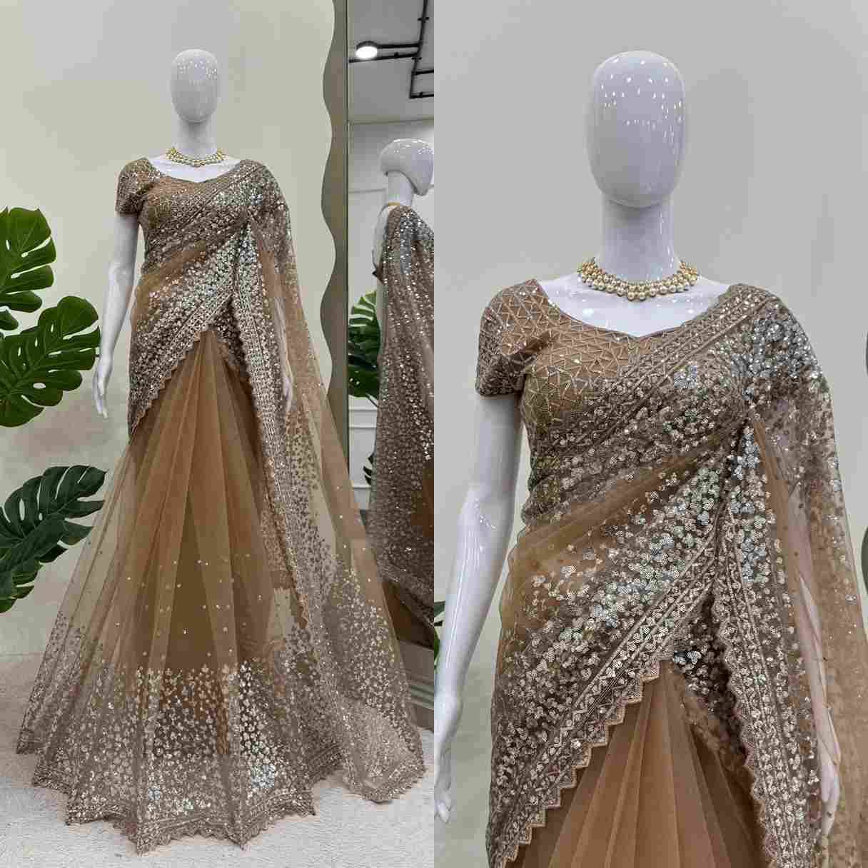 K-544 By Fashid Wholesale Indian Traditional Wear Collection Beautiful Stylish Fancy Colorful Party Wear & Occasional Wear Soft Net Sarees At Wholesale Price