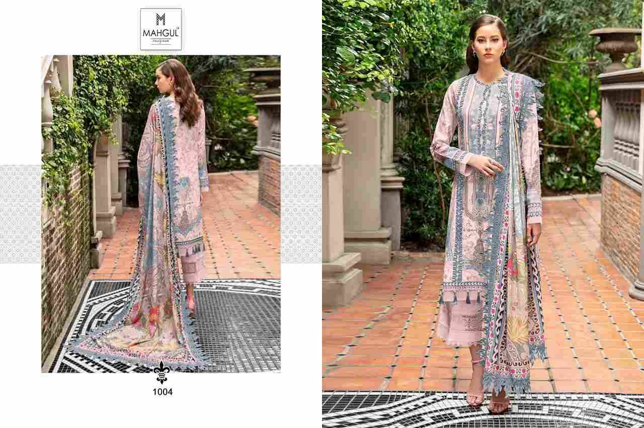 Firdos Vol-1 By Mahgul 1001 To 1006 Series Designer Pakistani Suits Beautiful Stylish Fancy Colorful Party Wear & Occasional Wear Lawn Cotton Dresses At Wholesale Price