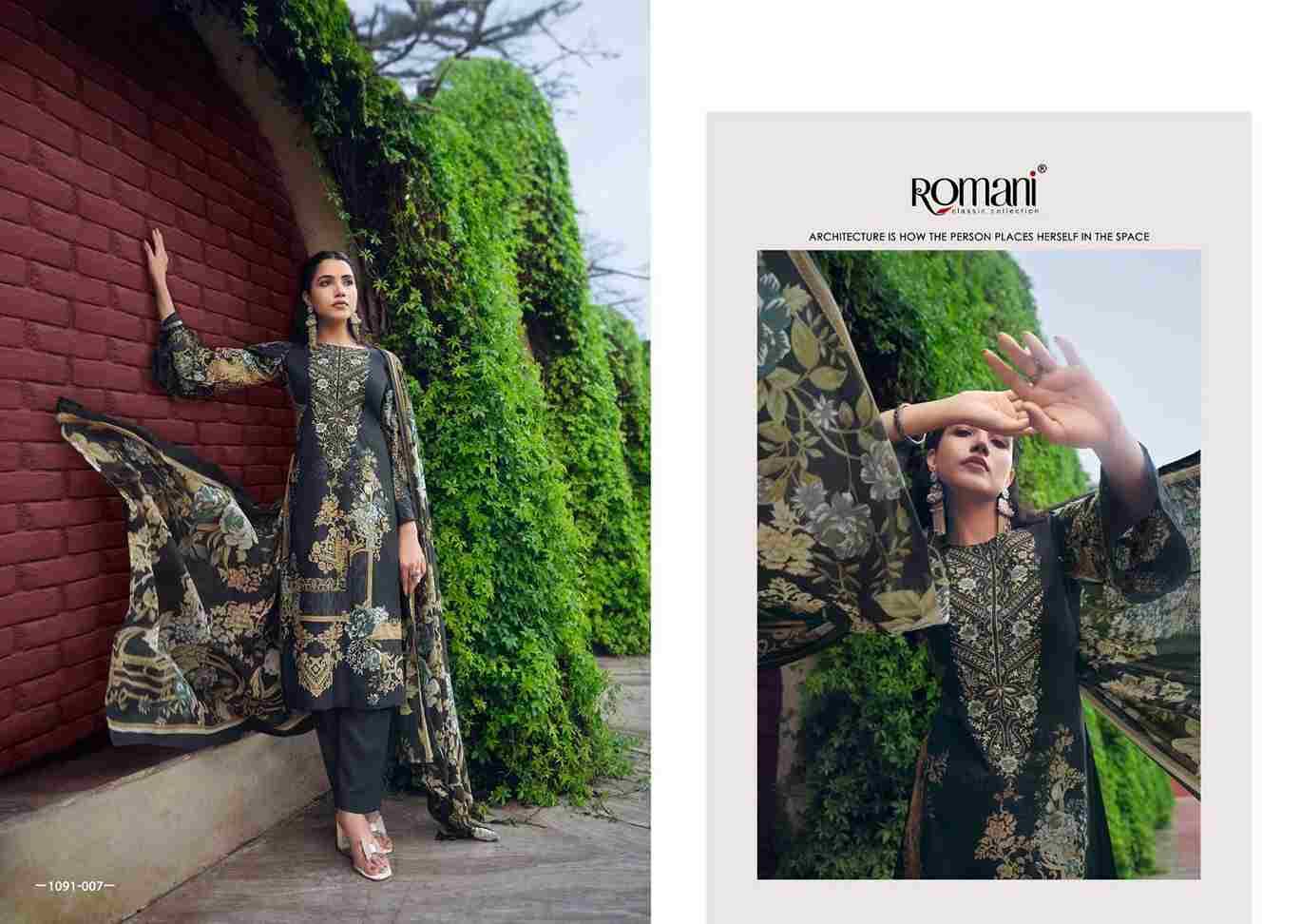 Aarzu Vol-8 By Romani 1091-001 To 1091-008 Series Beautiful Festive Suits Stylish Fancy Colorful Casual Wear & Ethnic Wear Soft Cotton Print Dresses At Wholesale Price