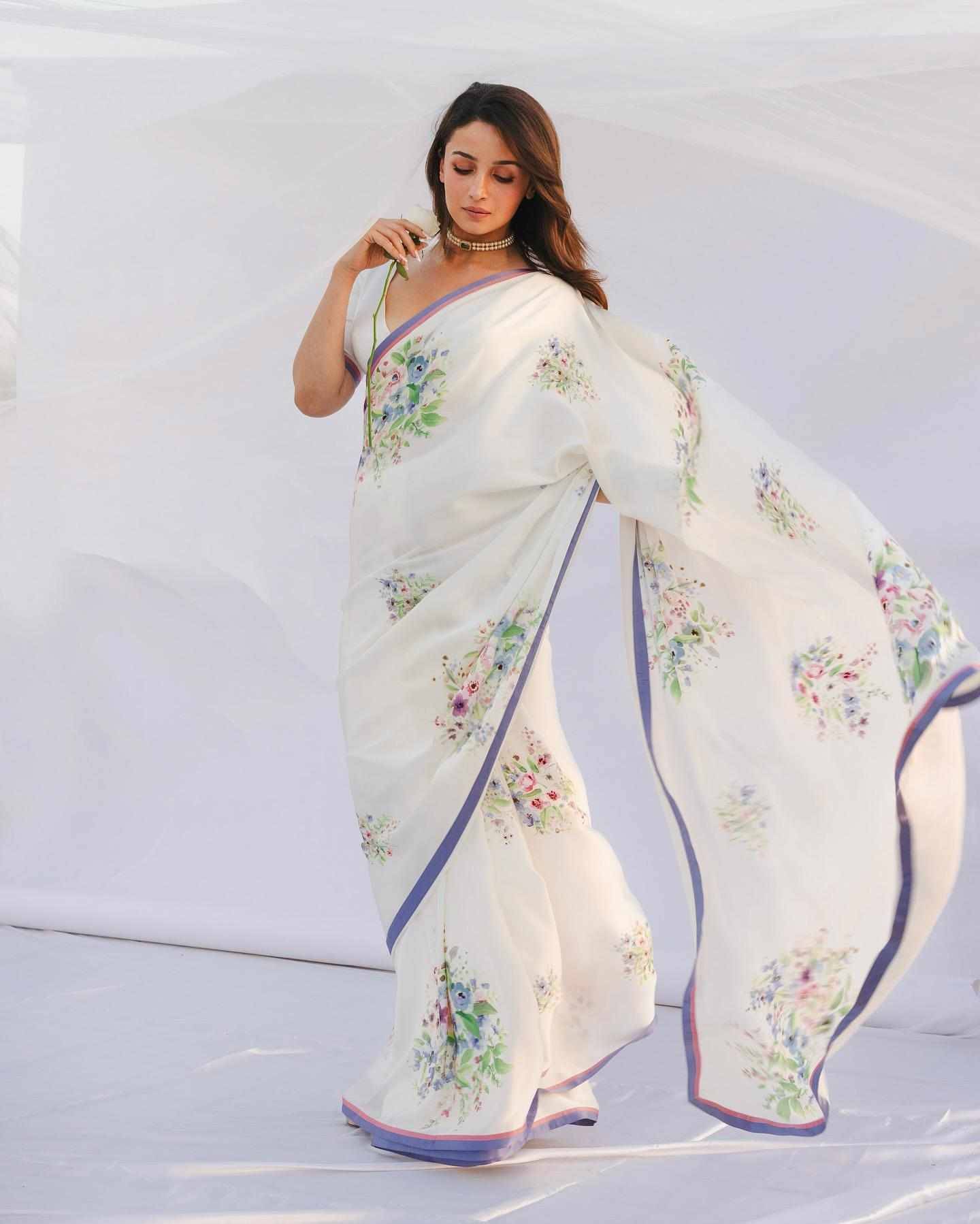 Alia Bhatt By Fashid Wholesale Indian Traditional Wear Collection Beautiful Stylish Fancy Colorful Party Wear & Occasional Wear Soft Silk Sarees At Wholesale Price