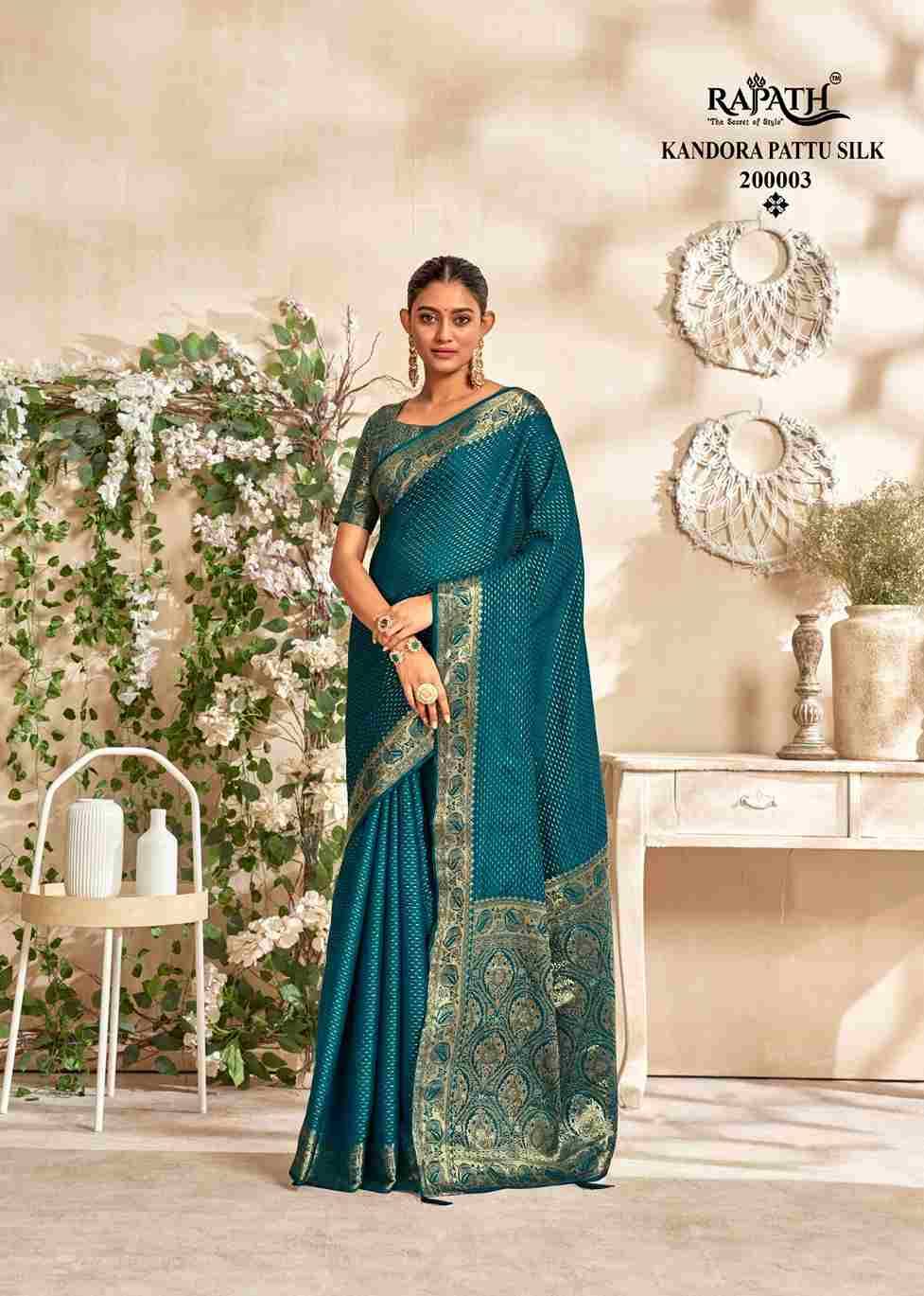 Priyamani Silk By Rajpath 200001 To 200006 Series Indian Traditional Wear Collection Beautiful Stylish Fancy Colorful Party Wear & Occasional Wear Soft Silk Sarees At Wholesale Price