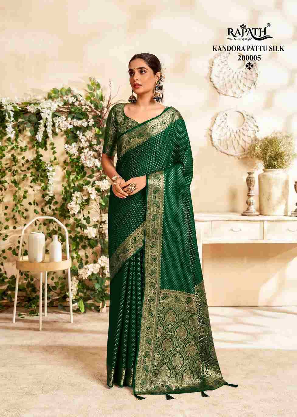 Priyamani Silk By Rajpath 200001 To 200006 Series Indian Traditional Wear Collection Beautiful Stylish Fancy Colorful Party Wear & Occasional Wear Soft Silk Sarees At Wholesale Price