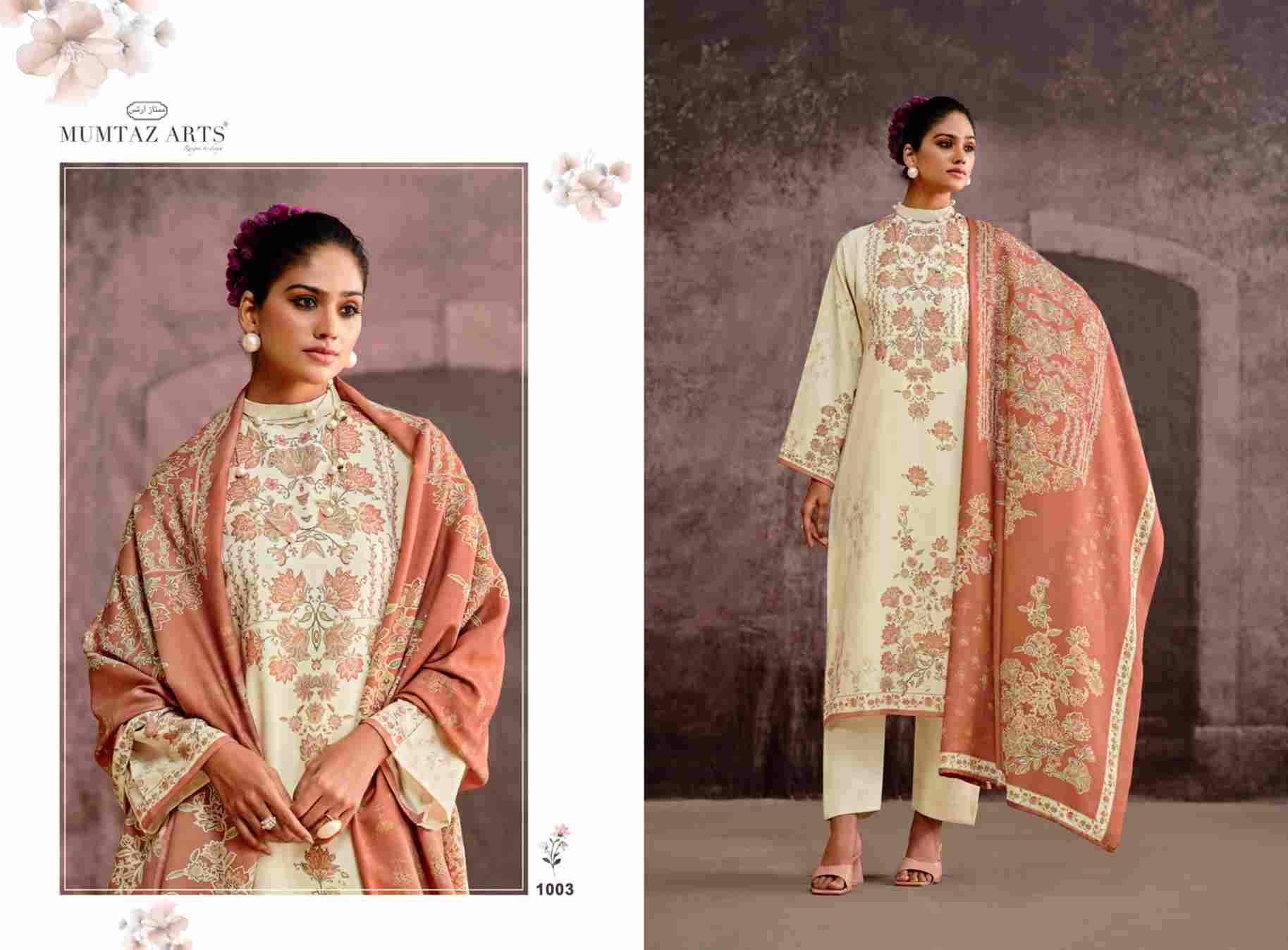 Silsila By Mumtaz Arts 1001 To 1005 Series Beautiful Festive Suits Colorful Stylish Fancy Casual Wear & Ethnic Wear Pure Viscose Pashmina Print Dresses At Wholesale Price