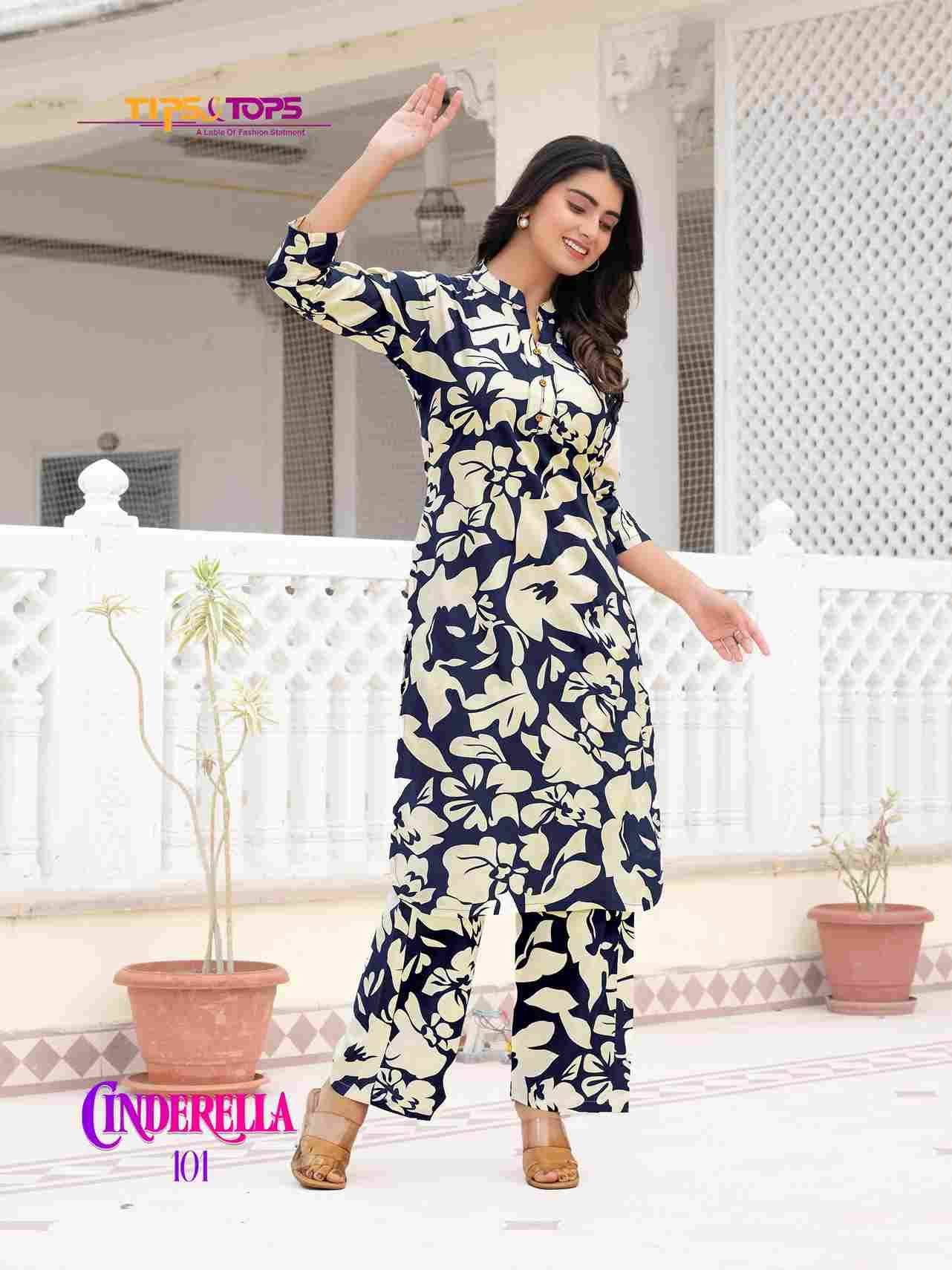 Cinderella Vol-2 By Tips And Tops 101 To 106 Series Designer Stylish Fancy Colorful Beautiful Party Wear & Ethnic Wear Collection Rayon Print Co-Ord At Wholesale Price