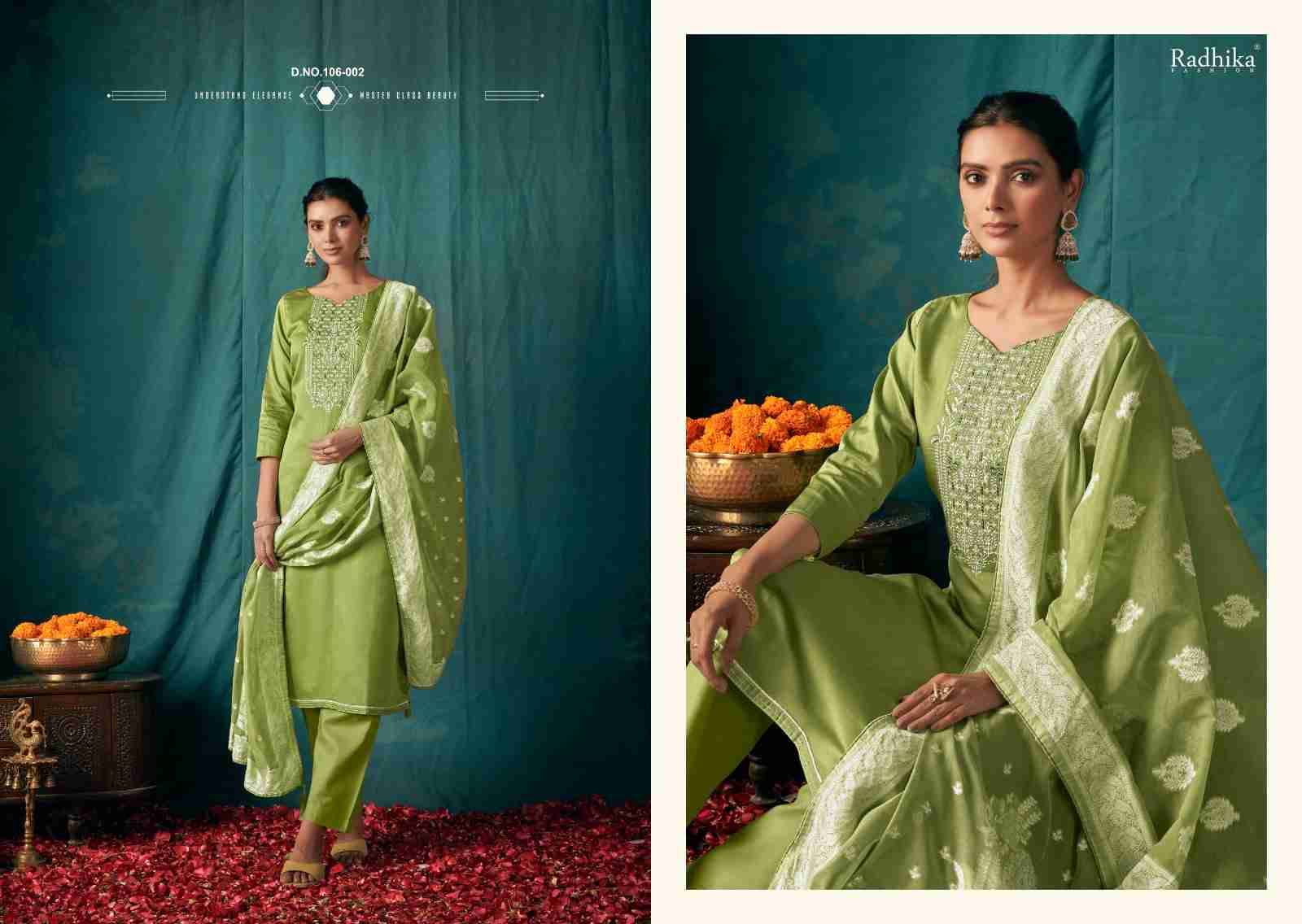 Cycle Vol-3 By Azara 106-001 To 106-006 Series Beautiful Festive Suits Stylish Fancy Colorful Casual Wear & Ethnic Wear Pure Jam Cotton Dresses At Wholesale Price