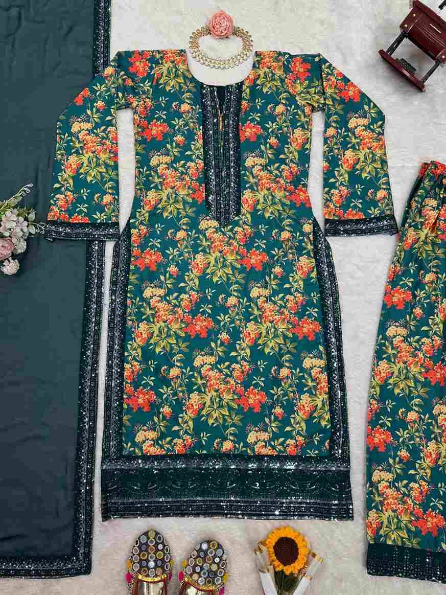 R-5811 By Fashid Wholesale Beautiful Festive Suits Colorful Stylish Fancy Casual Wear & Ethnic Wear French Silk Dresses At Wholesale Price