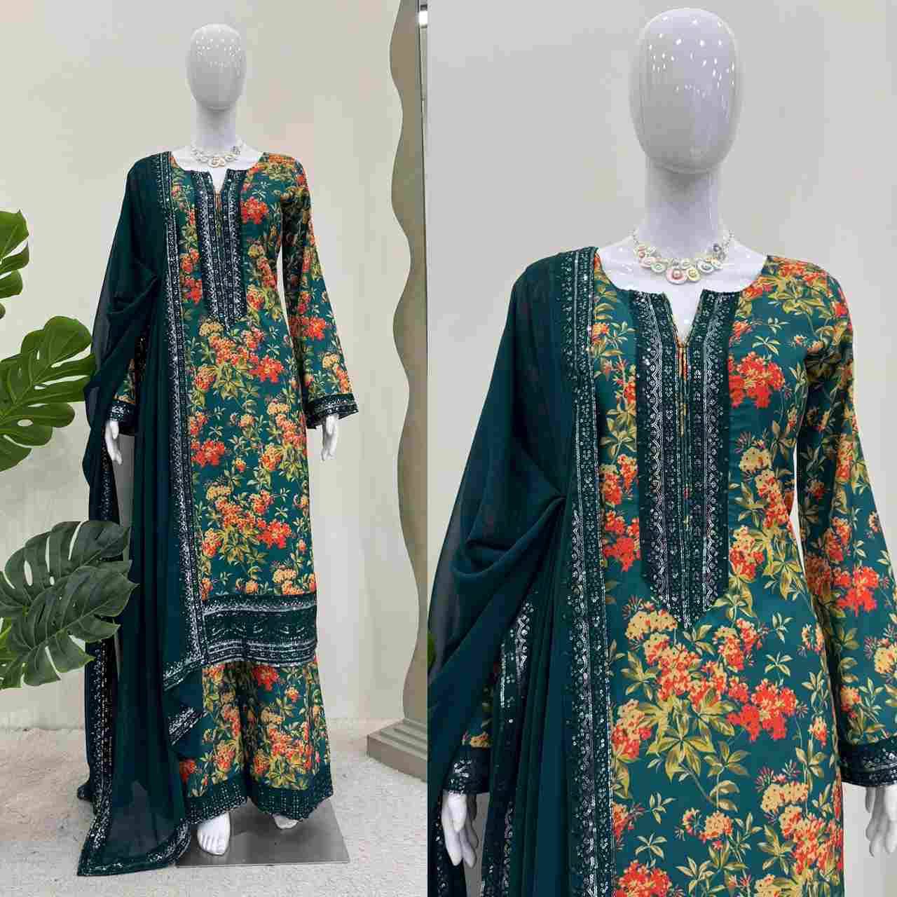 R-5811 By Fashid Wholesale Beautiful Festive Suits Colorful Stylish Fancy Casual Wear & Ethnic Wear French Silk Dresses At Wholesale Price