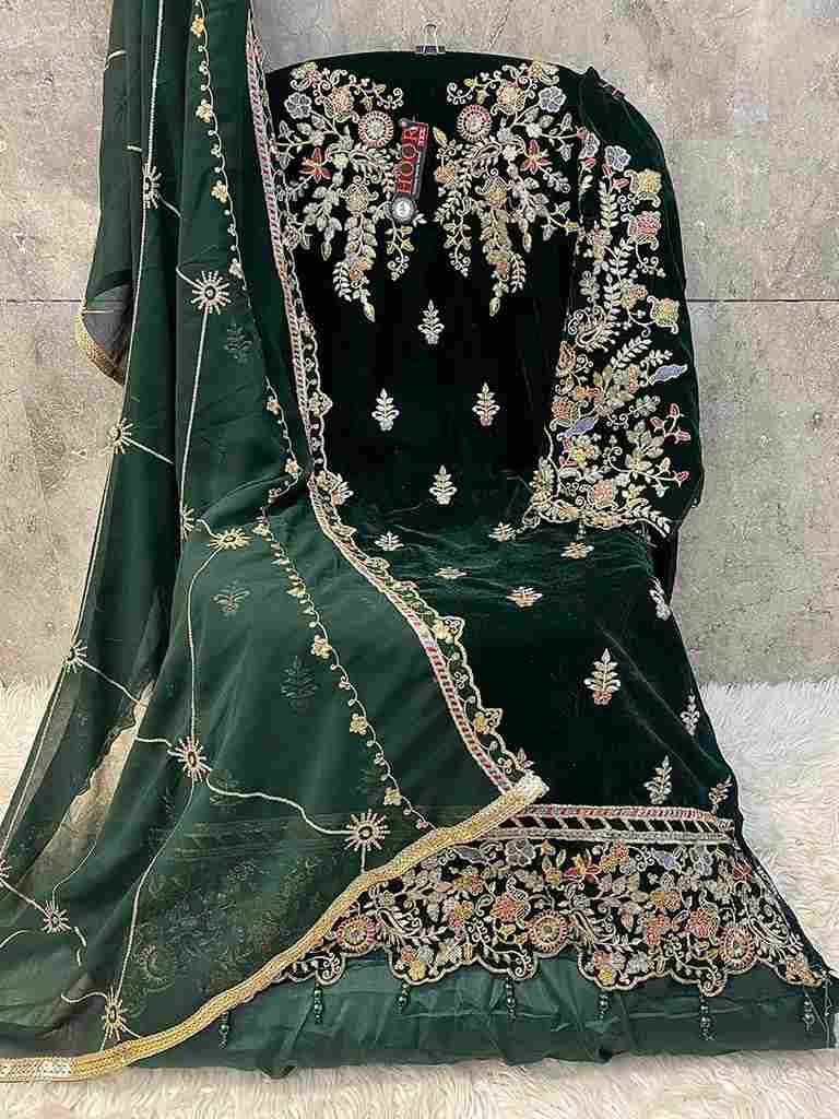 Hoor Tex Hit Design H-349 Colours By Hoor Tex H-349-A To H-349-C Series Designer Festive Pakistani Suits Collection Beautiful Stylish Fancy Colorful Party Wear & Occasional Wear Heavy Velvet With Embroidered Dresses At Wholesale Price