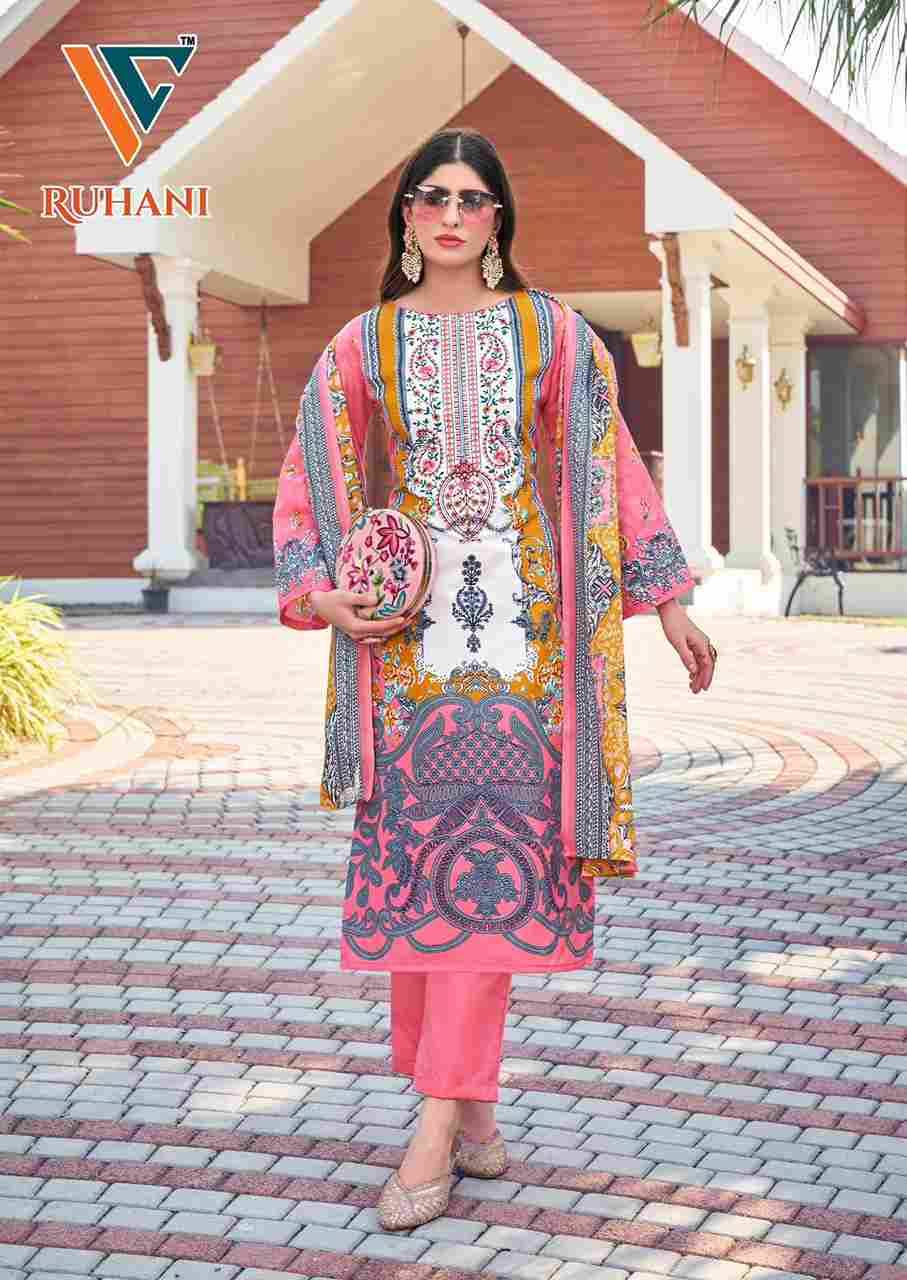 Ruhani Vol-24 By Vandana Creation 2401 To 2408 Series Beautiful Festive Suits Stylish Fancy Colorful Casual Wear & Ethnic Wear Cotton Print Dresses At Wholesale Price