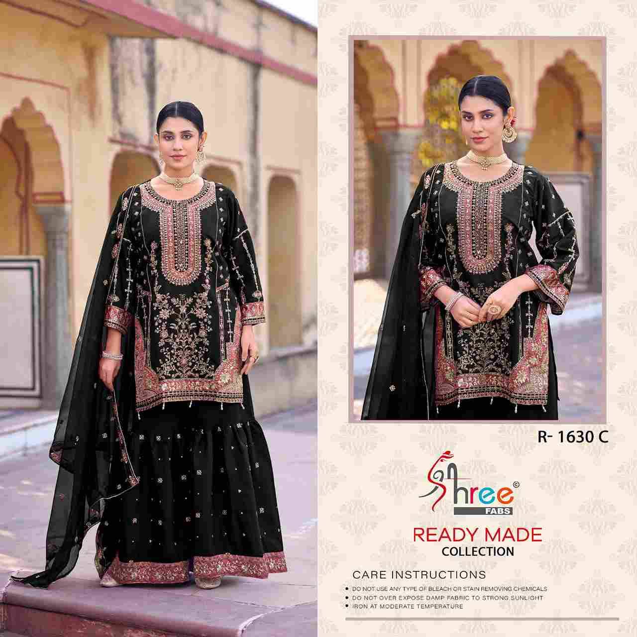 Shree Fabs Hit Design R-1630 Colours By Shree Fabs R-1630-A To R-1630-D Series Beautiful Pakistani Suits Stylish Fancy Colorful Party Wear & Occasional Wear Fancy Embroidered Dresses At Wholesale Price