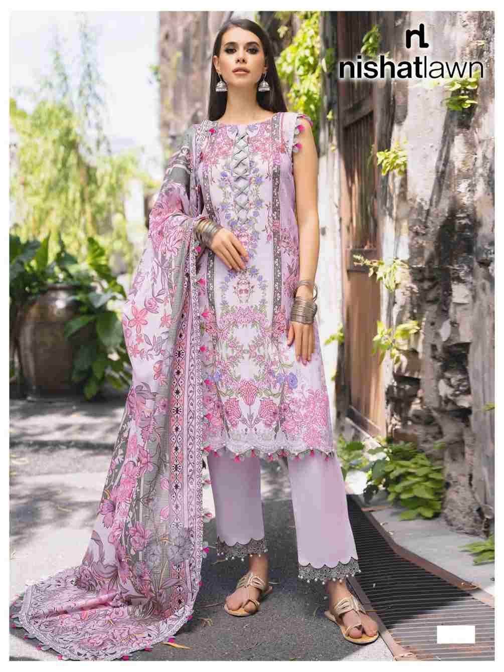 Urbane Vol-1 By Nishat Lawn 1001 To 1008 Series Beautiful Festive Suits Stylish Fancy Colorful Casual Wear & Ethnic Wear Pure Lawn Digital Print Dresses At Wholesale Price