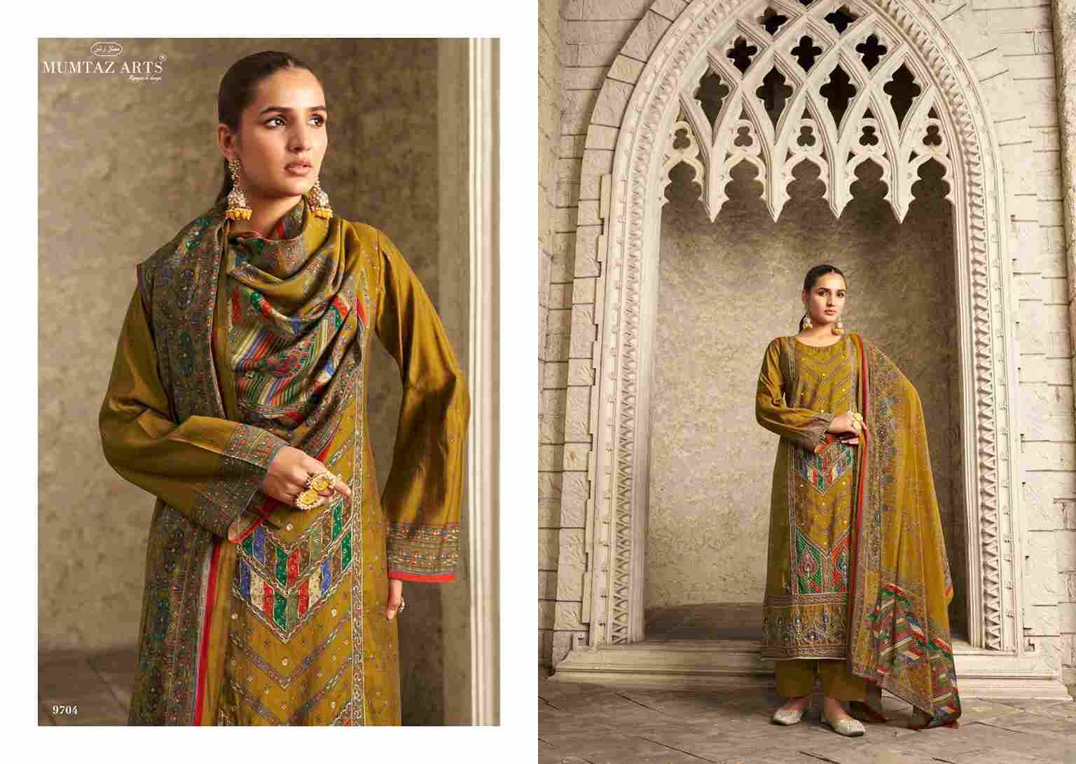 Muskan By Mumtaz Arts 9701 To 9704 Series Beautiful Festive Suits Colorful Stylish Fancy Casual Wear & Ethnic Wear Pure Viscose Muslin Print Dresses At Wholesale Price