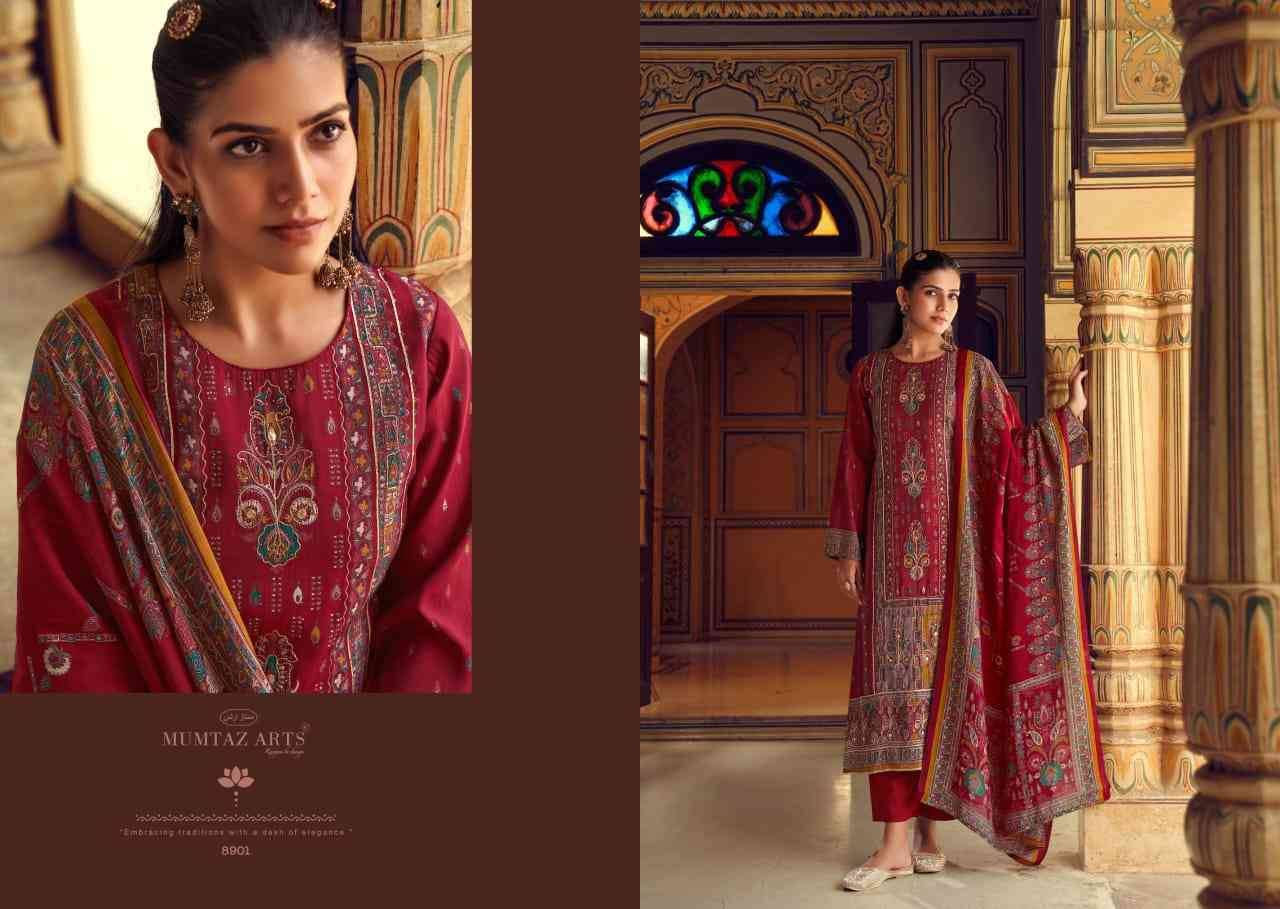 Aafreen By Mumtaz Arts 8901 To 8904 Series Beautiful Festive Suits Colorful Stylish Fancy Casual Wear & Ethnic Wear Pure Viscose Muslin Print Dresses At Wholesale Price