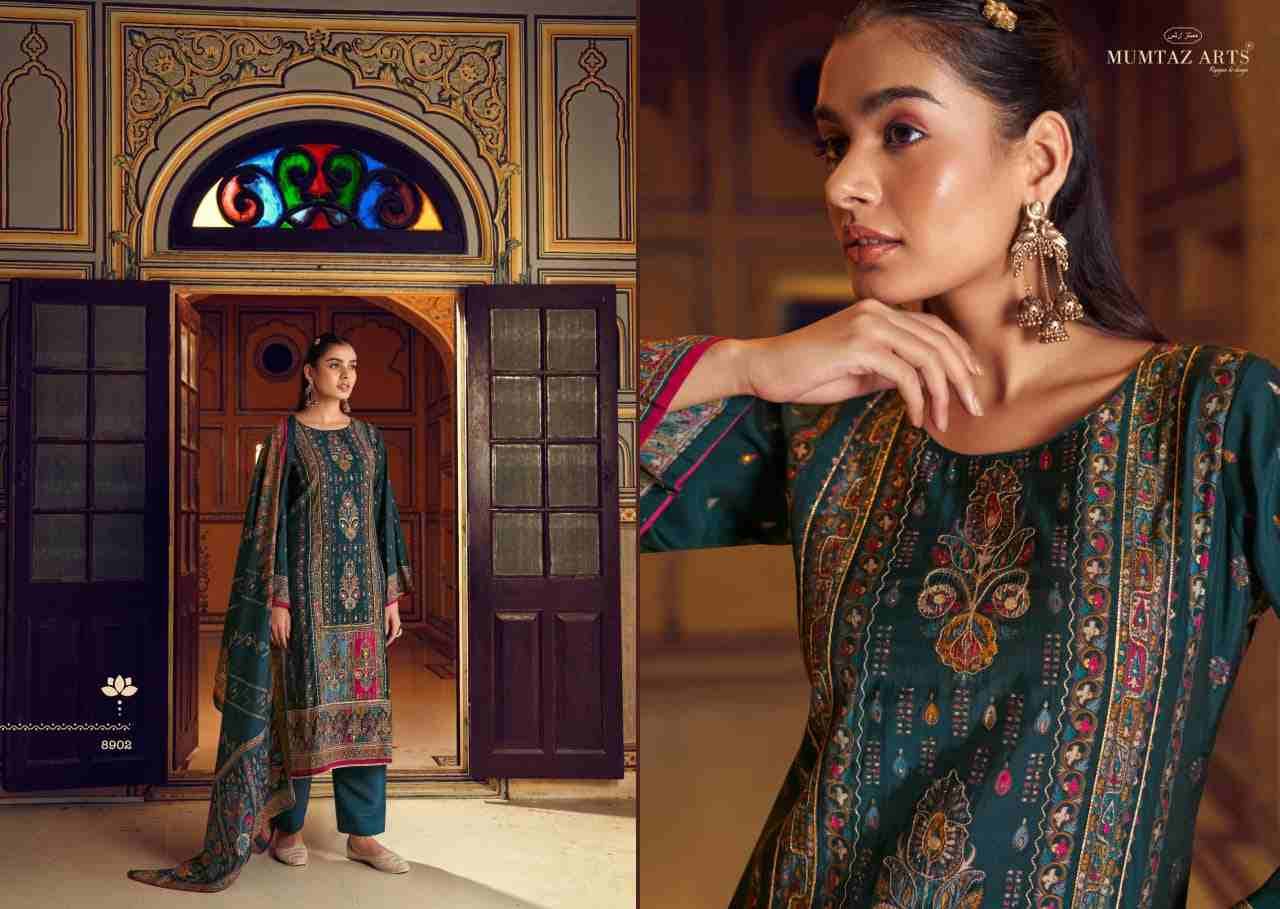 Aafreen By Mumtaz Arts 8901 To 8904 Series Beautiful Festive Suits Colorful Stylish Fancy Casual Wear & Ethnic Wear Pure Viscose Muslin Print Dresses At Wholesale Price