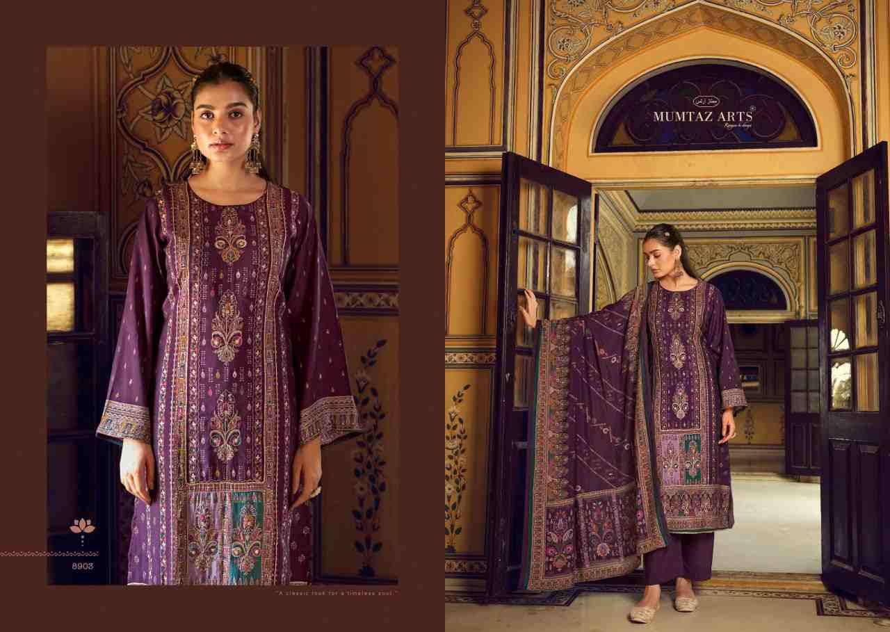 Aafreen By Mumtaz Arts 8901 To 8904 Series Beautiful Festive Suits Colorful Stylish Fancy Casual Wear & Ethnic Wear Pure Viscose Muslin Print Dresses At Wholesale Price