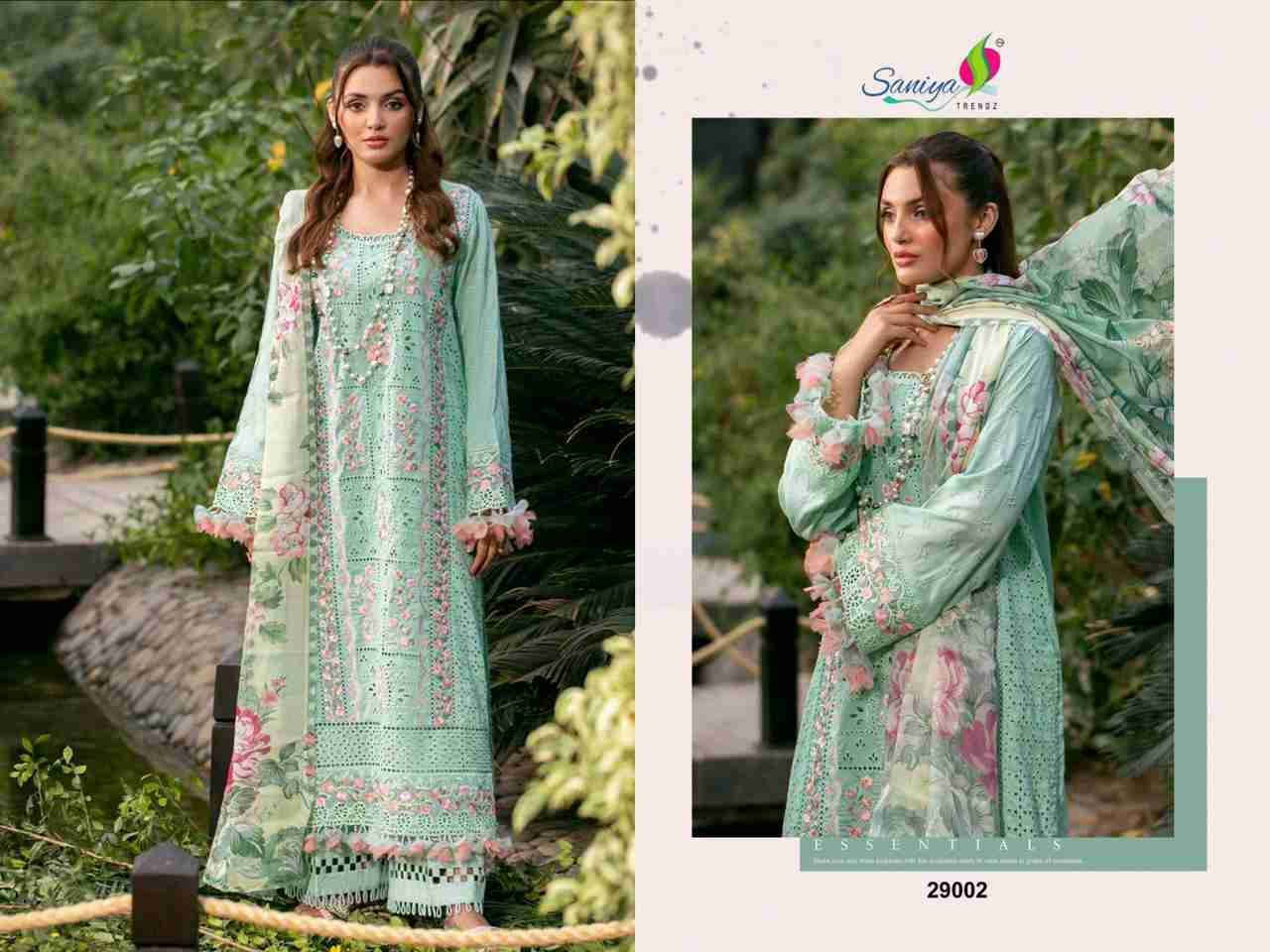 Adan Libas Chikankari Collection Vol-29 By Saniya Trendz 29001 To 29003 Series Beautiful Pakistani Suits Colorful Stylish Fancy Casual Wear & Ethnic Wear Cotton Embroidered Dresses At Wholesale Price